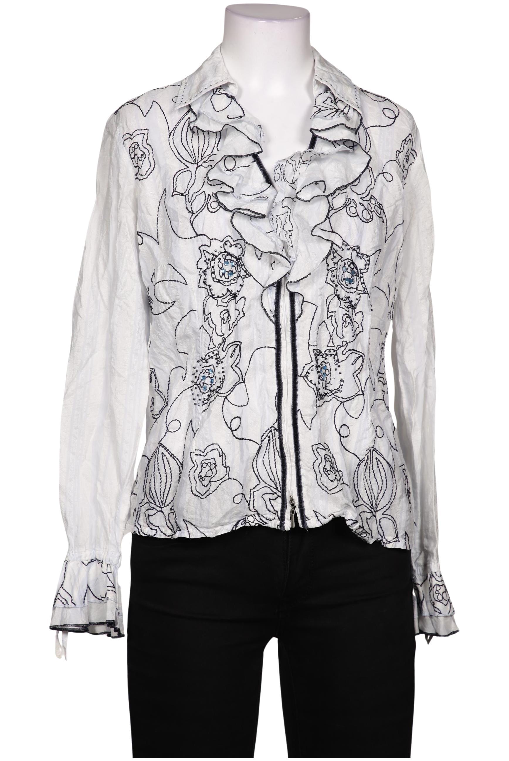 

BiBA Damen Bluse, weiß, Gr. 36