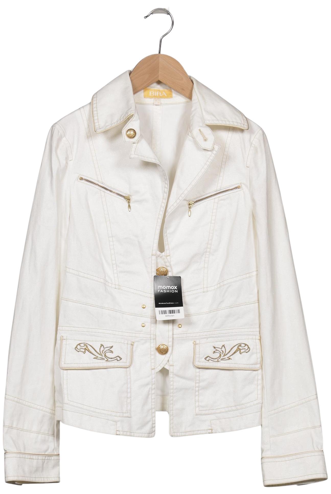 

BiBA Damen Jacke, cremeweiß, Gr. 34