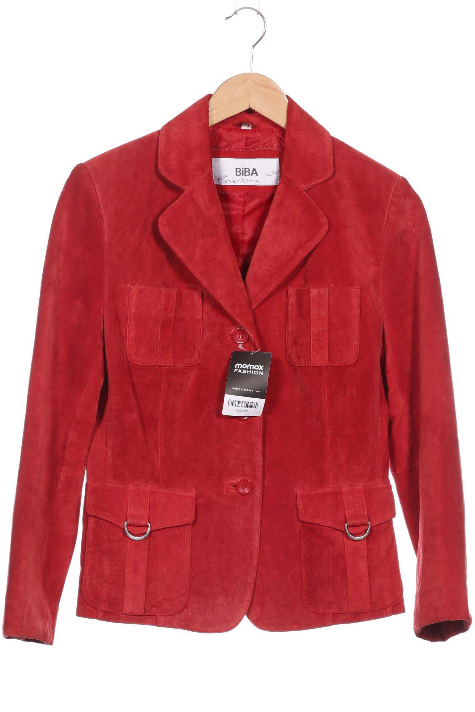 

BiBA Damen Jacke, rot, Gr. 34