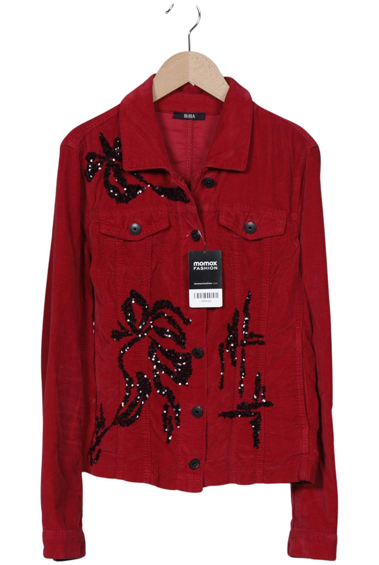 

BiBA Damen Jacke, rot, Gr. 38