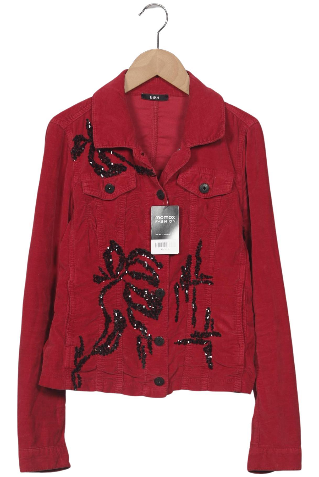 

BiBA Damen Jacke, rot, Gr. 34