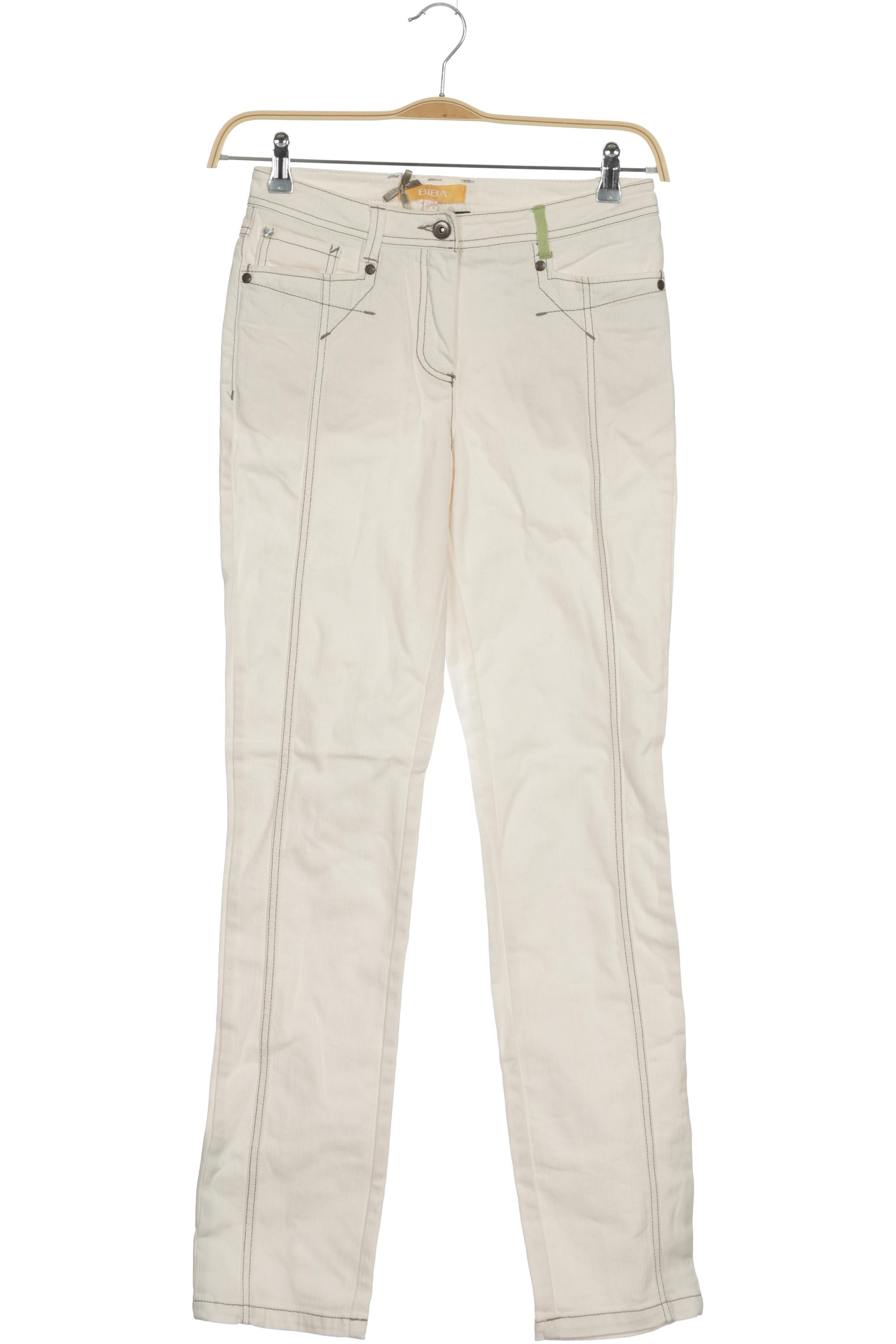 

BiBA Damen Jeans, weiß, Gr. 34