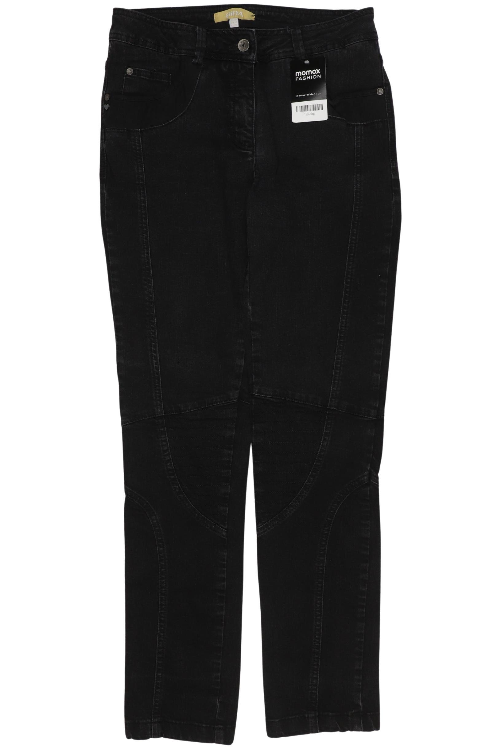 

BiBA Damen Jeans, schwarz, Gr. 38