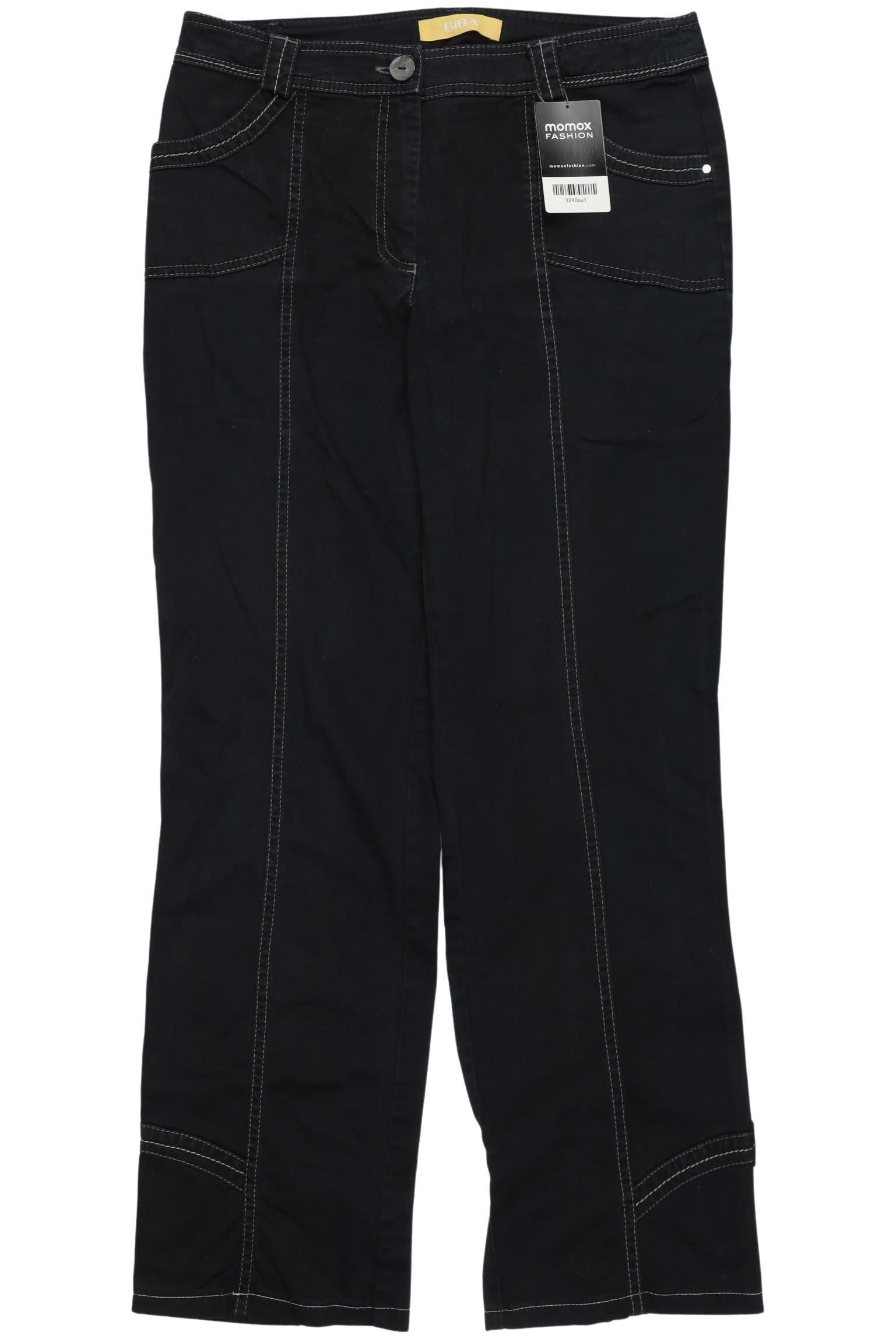 

BiBA Damen Jeans, schwarz, Gr. 38