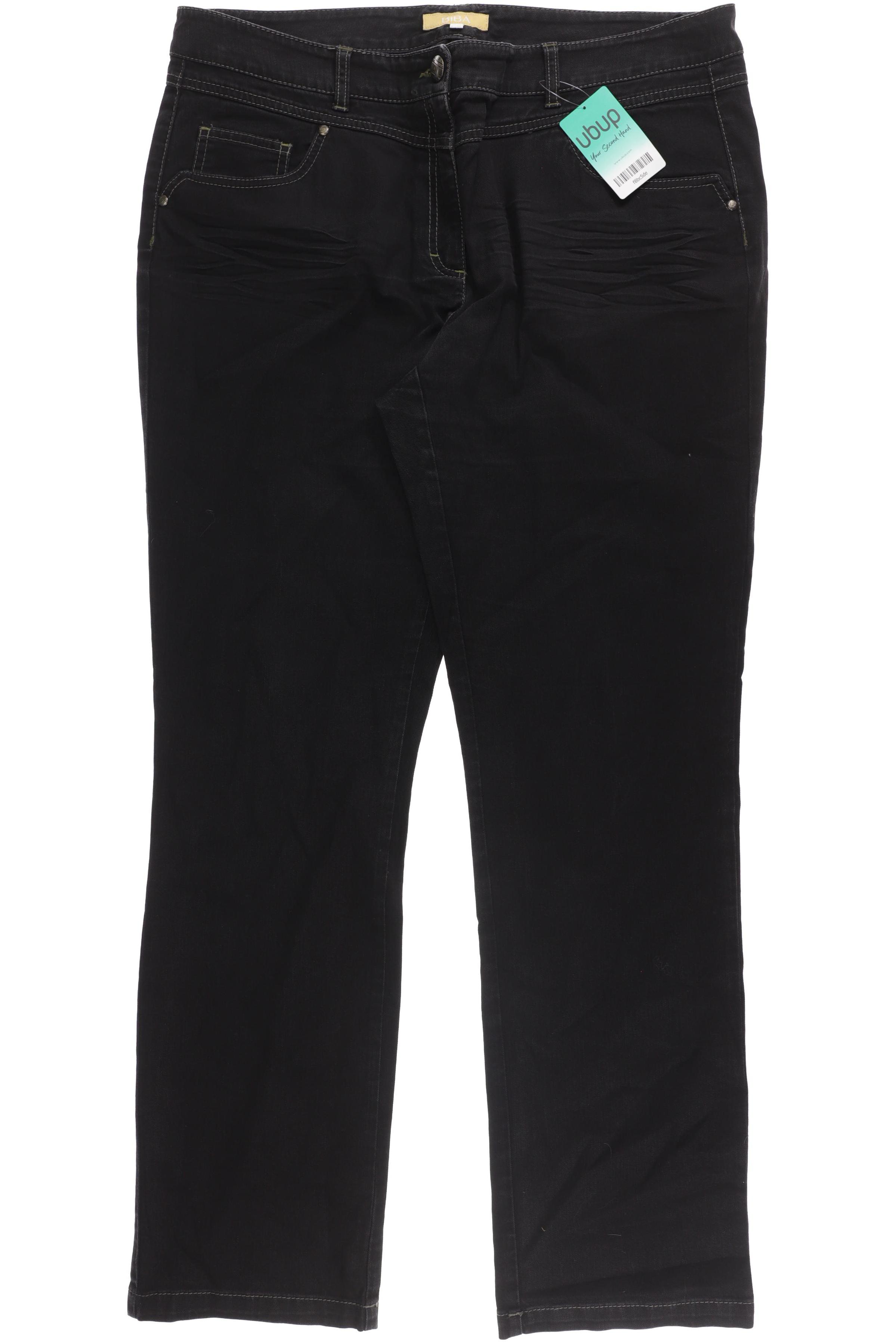 

BiBA Damen Jeans, schwarz, Gr. 46