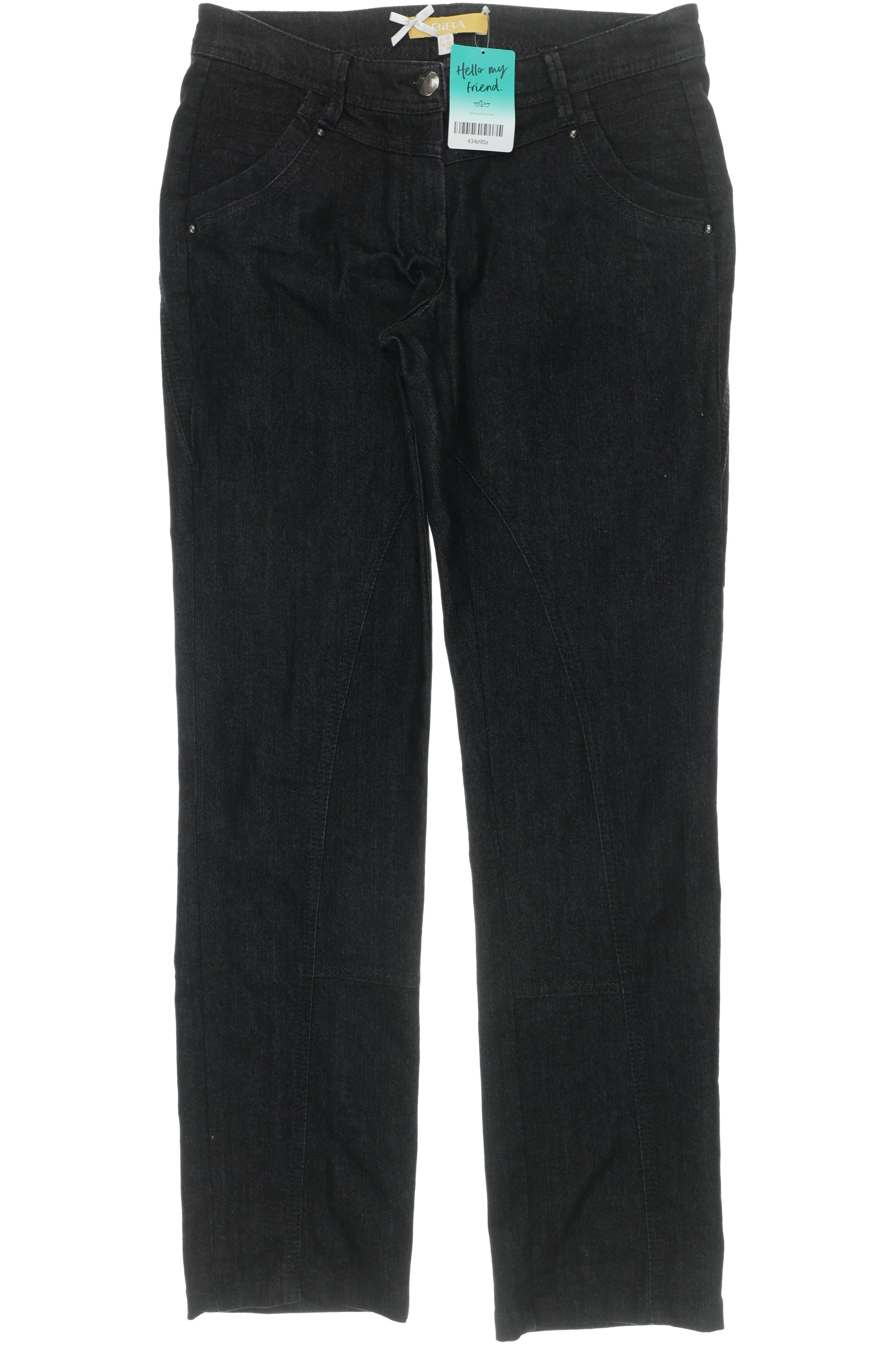 

BiBA Damen Jeans, schwarz, Gr. 36