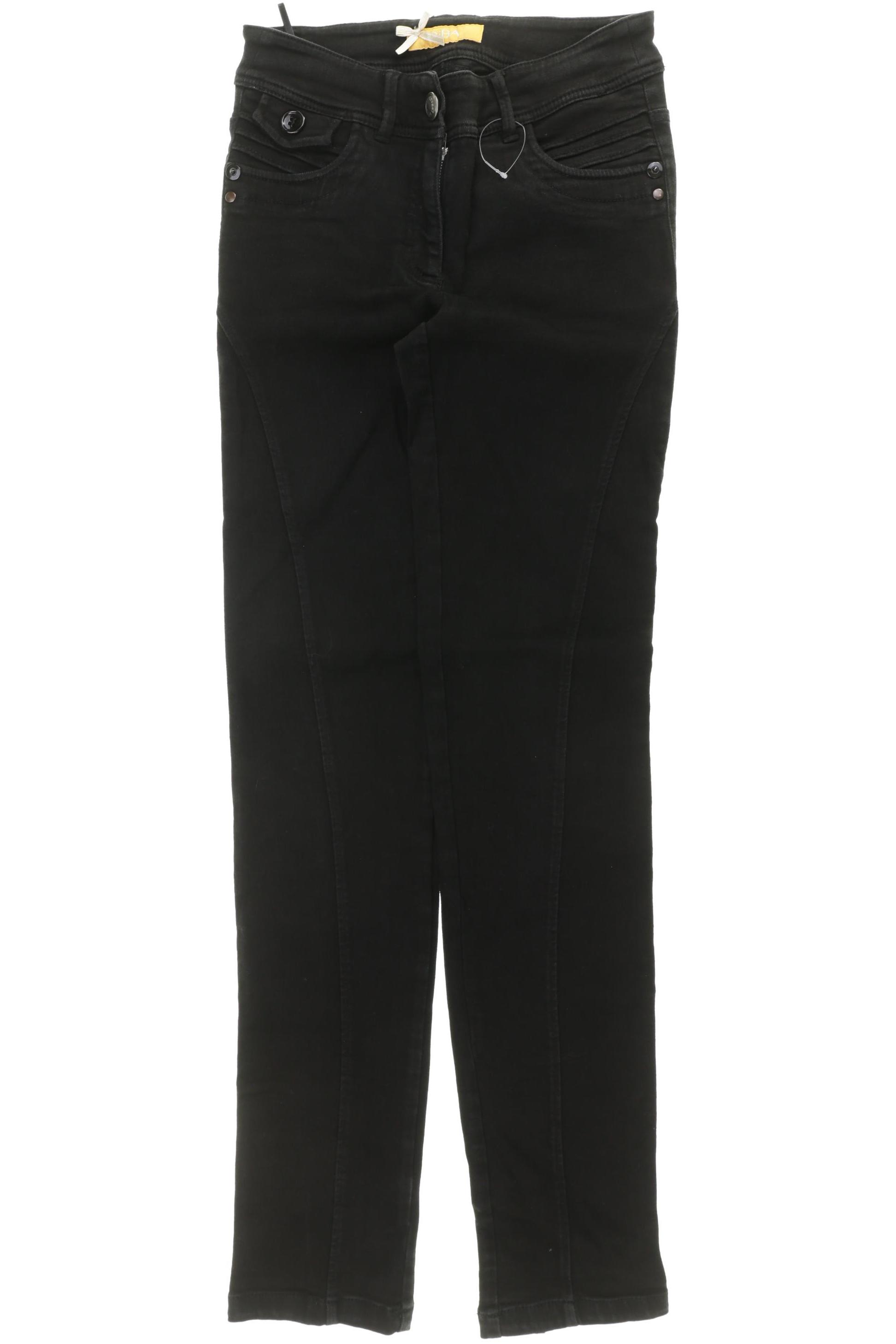 

BiBA Damen Jeans, schwarz, Gr. 34