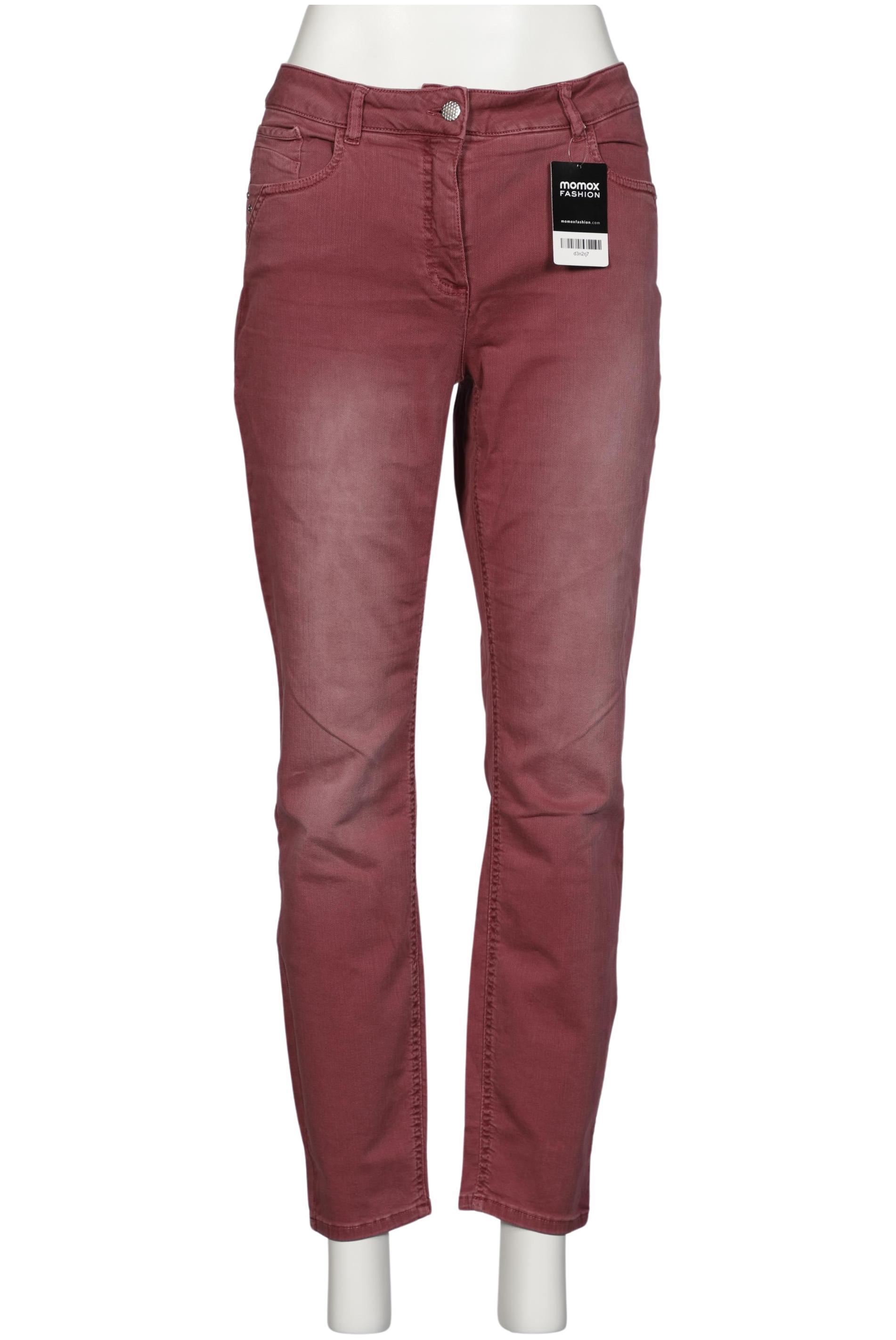 

BiBA Damen Jeans, bordeaux, Gr. 42