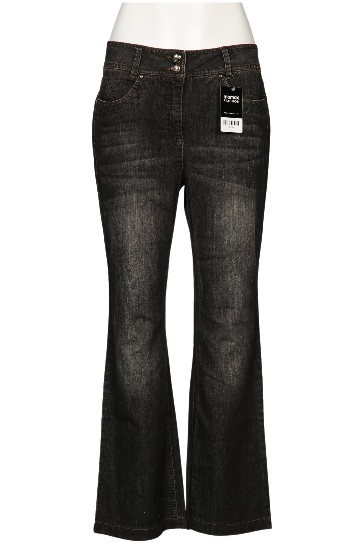 

BiBA Damen Jeans, schwarz, Gr. 38