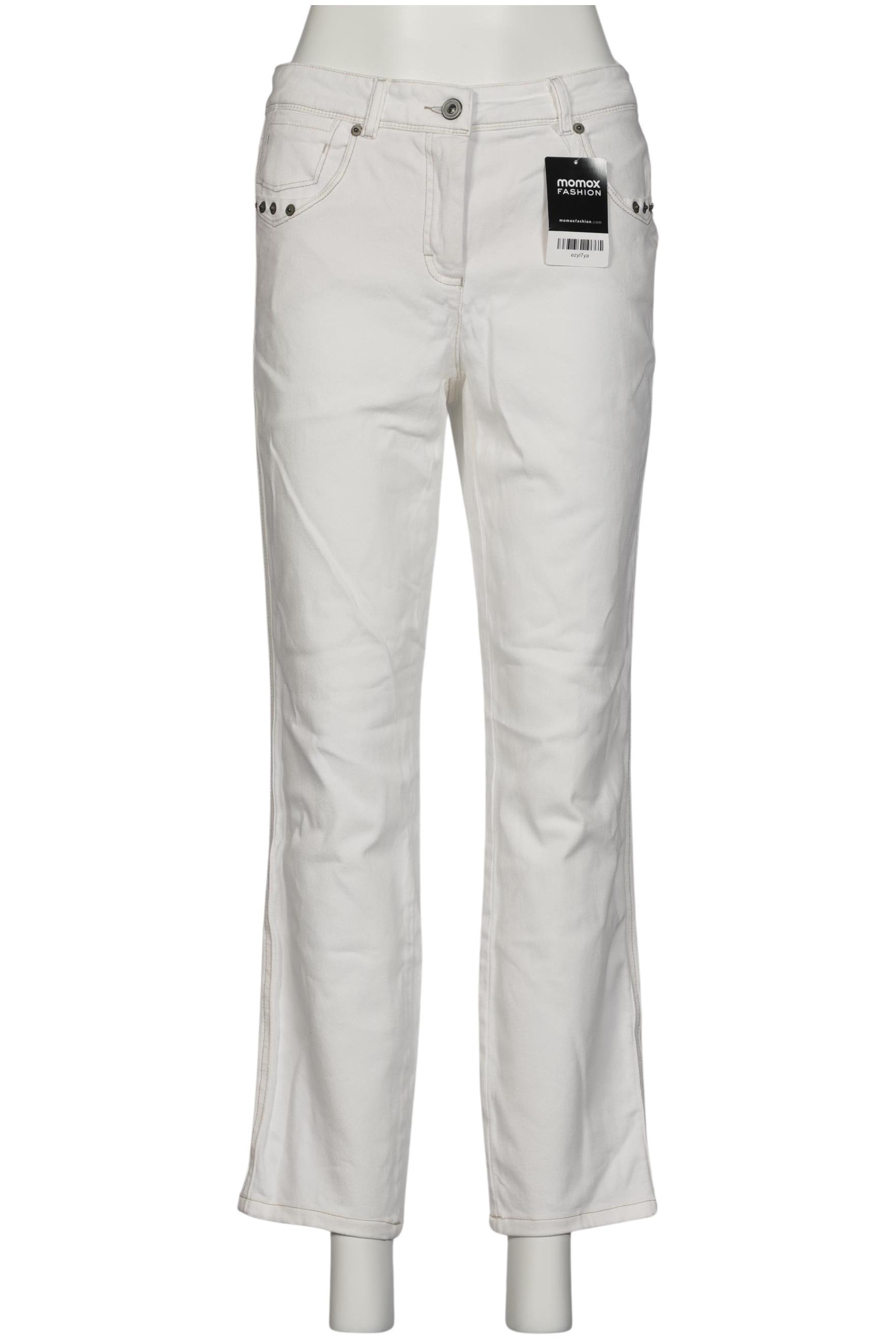 

BiBA Damen Jeans, weiß, Gr. 38