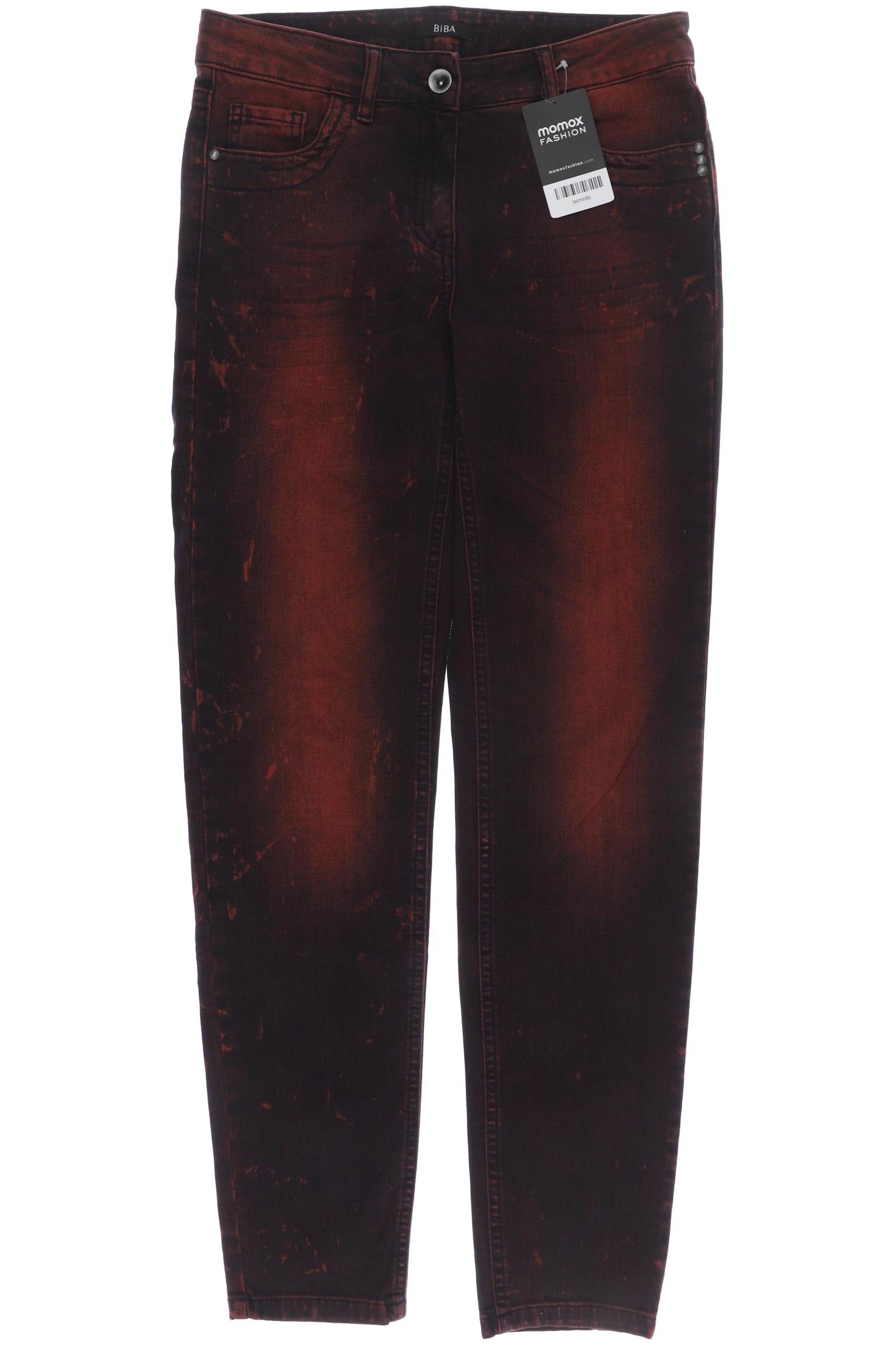 

BiBA Damen Jeans, bordeaux, Gr. 36
