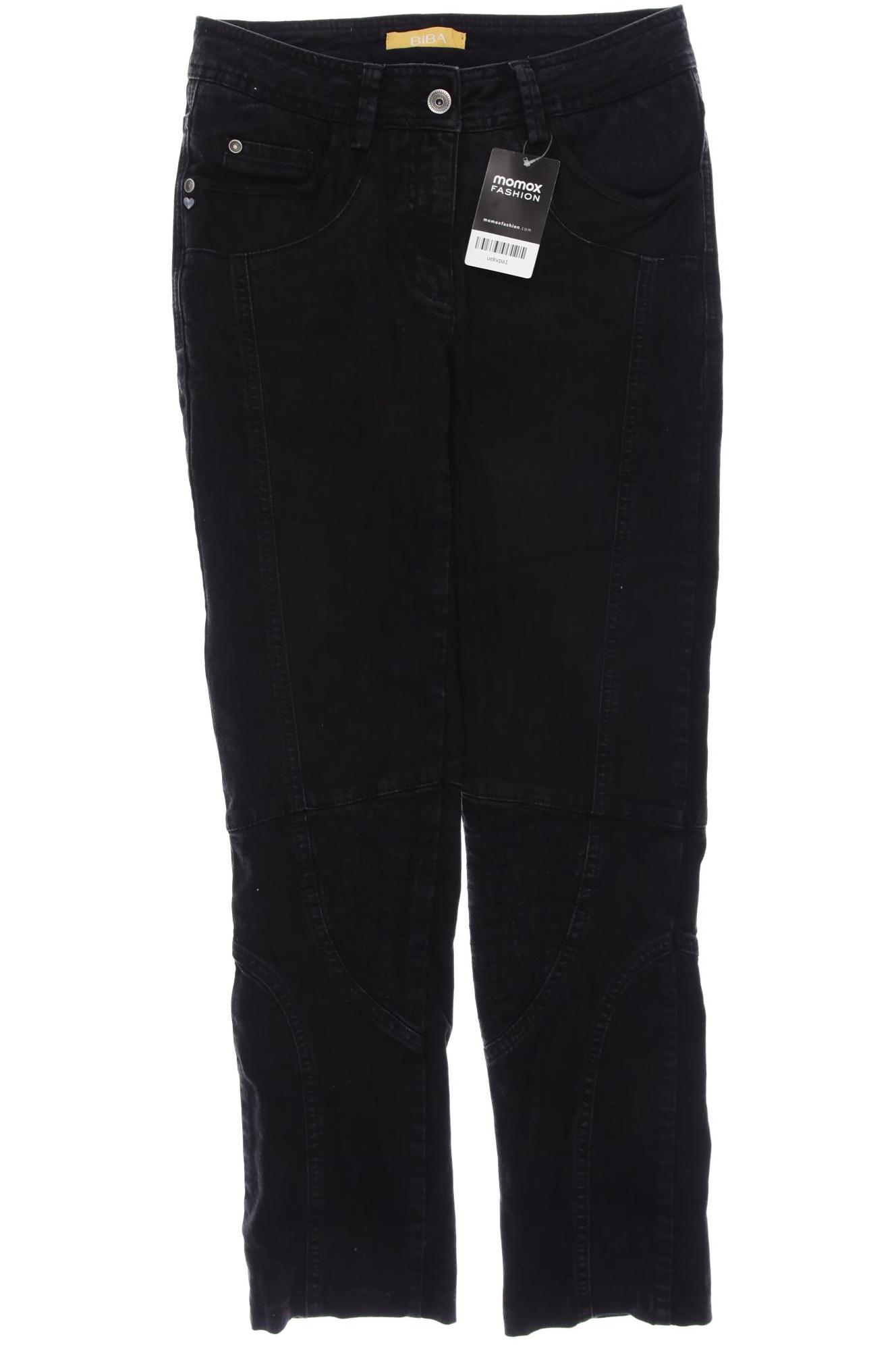 

BiBA Damen Jeans, schwarz, Gr. 34