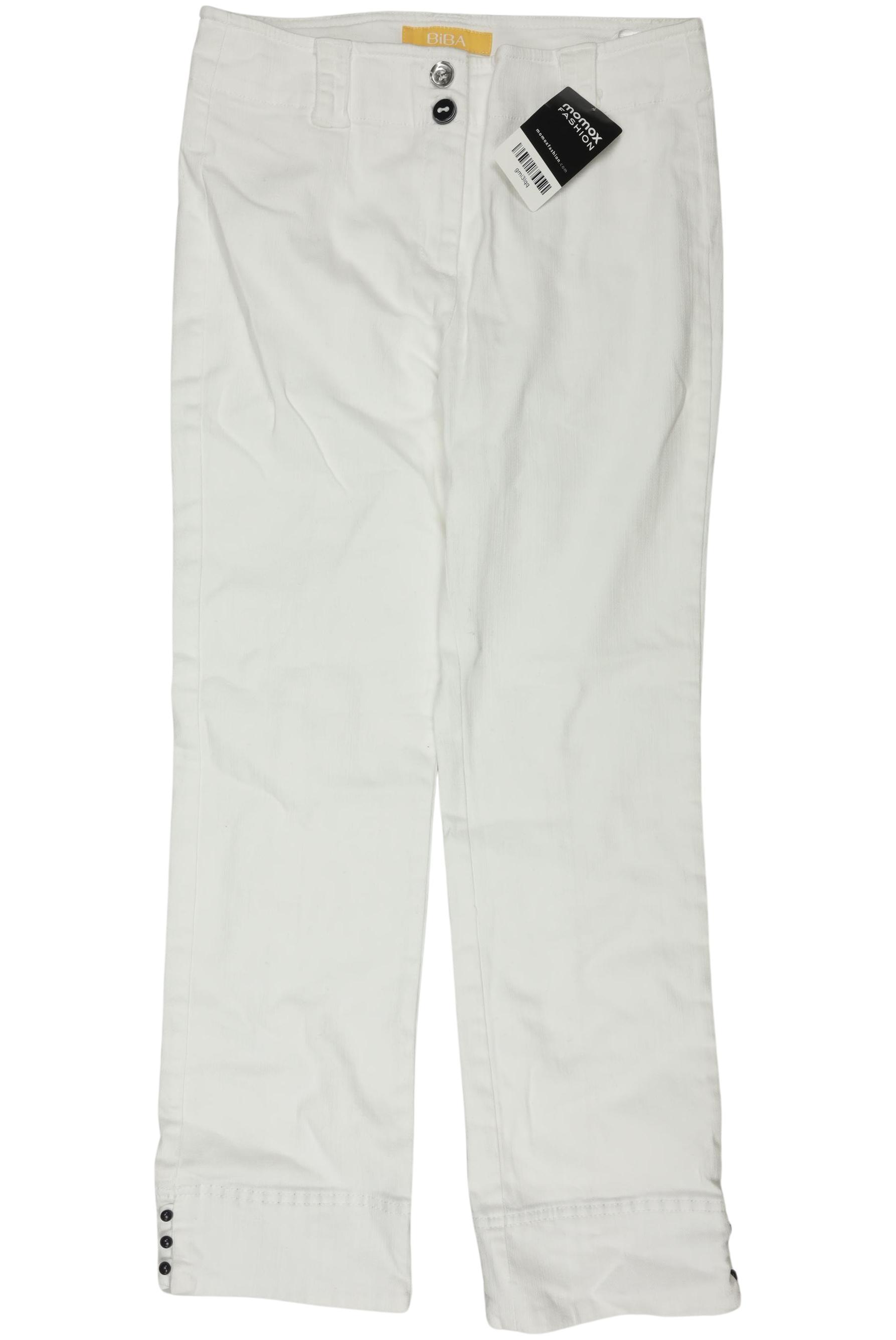 

BiBA Damen Jeans, weiß, Gr. 34