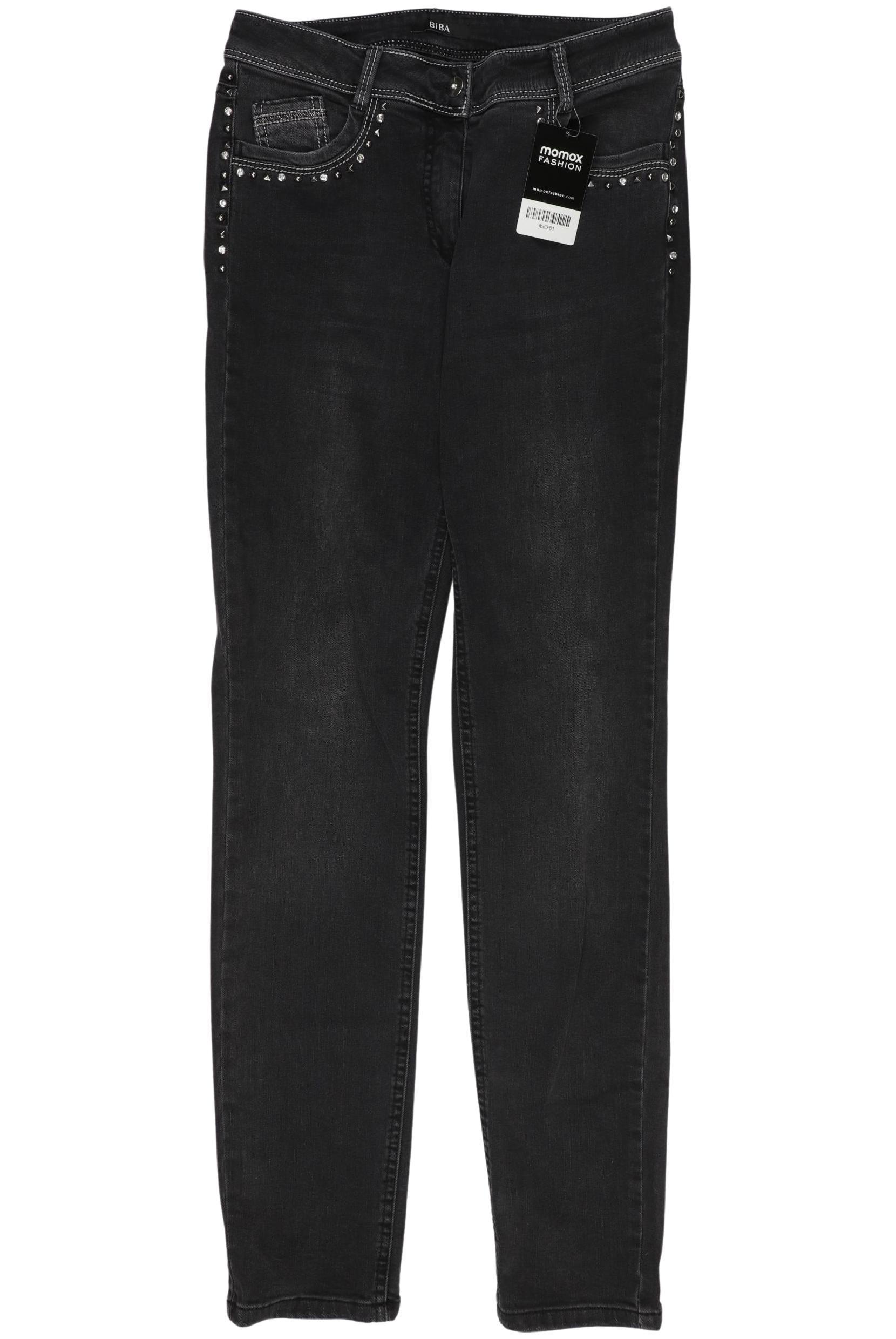

BiBA Damen Jeans, schwarz, Gr. 36