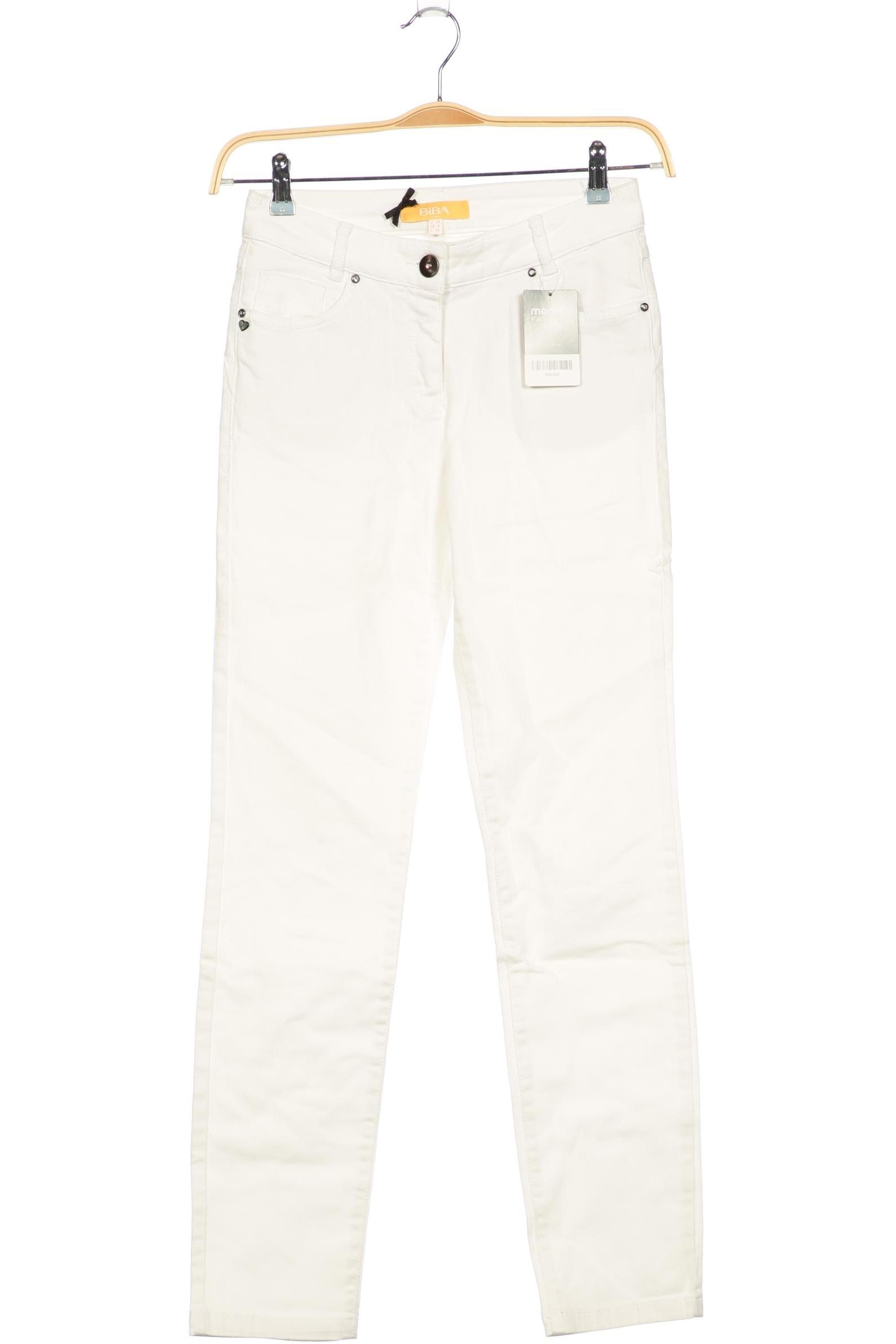 

BiBA Damen Jeans, weiß, Gr. 34