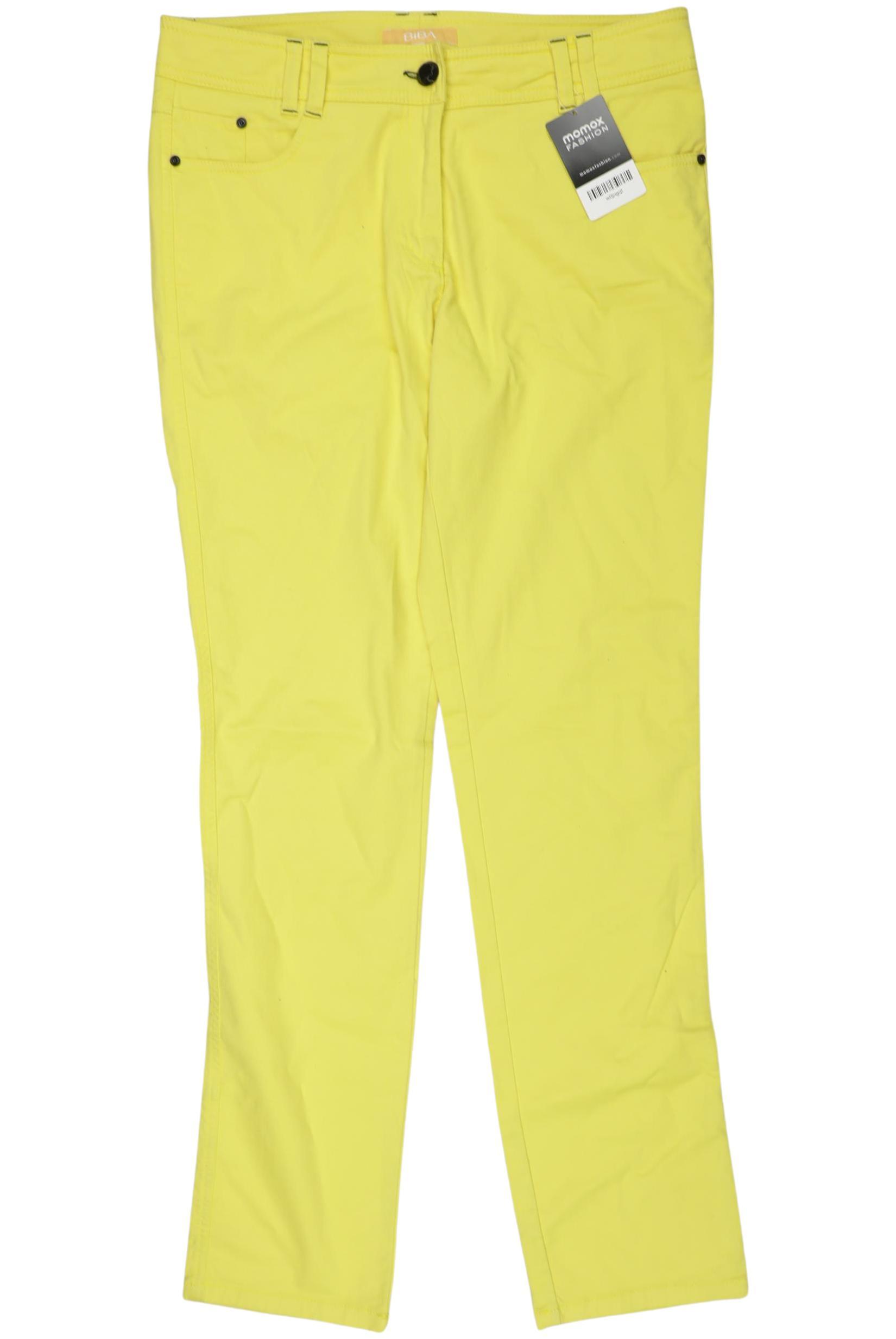 

BiBA Damen Jeans, gelb, Gr. 40