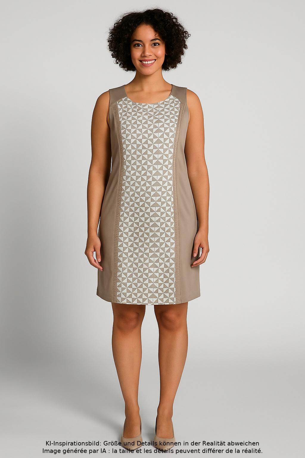 

BiBA Damen Kleid, beige, Gr. 44