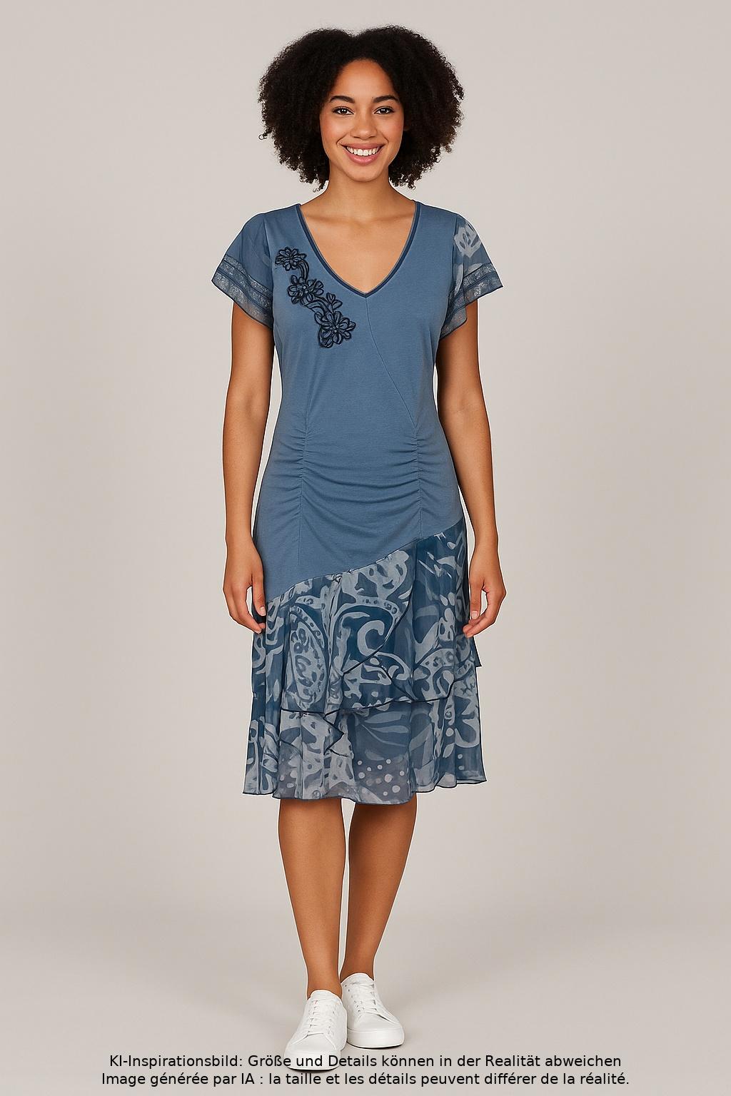 

BiBA Damen Kleid, hellblau, Gr. 34