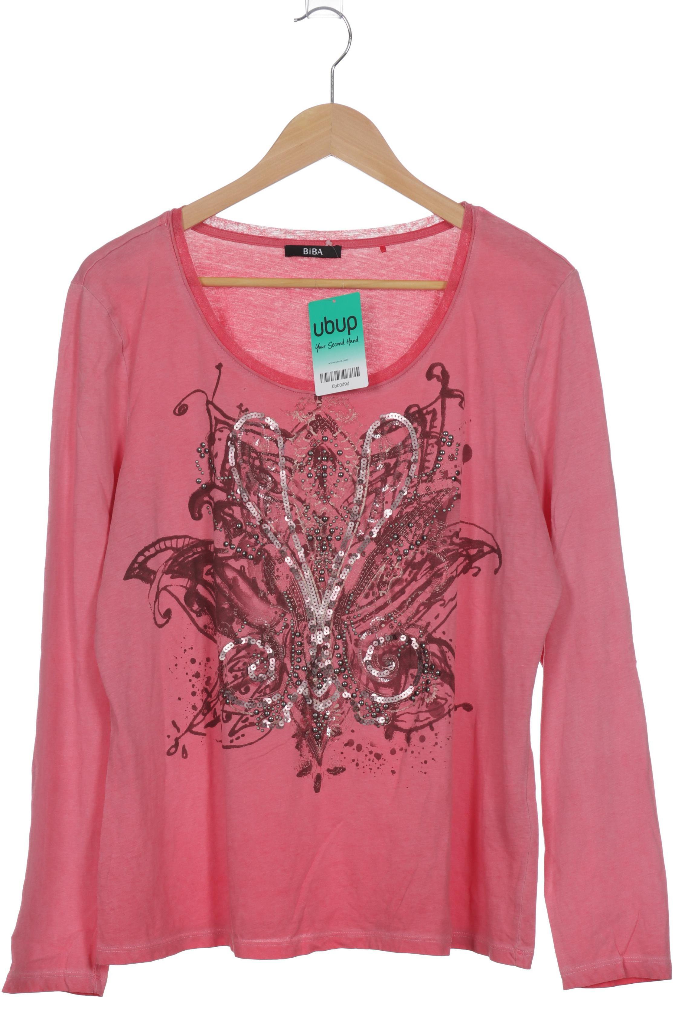 

BiBA Damen Langarmshirt, pink, Gr. 44