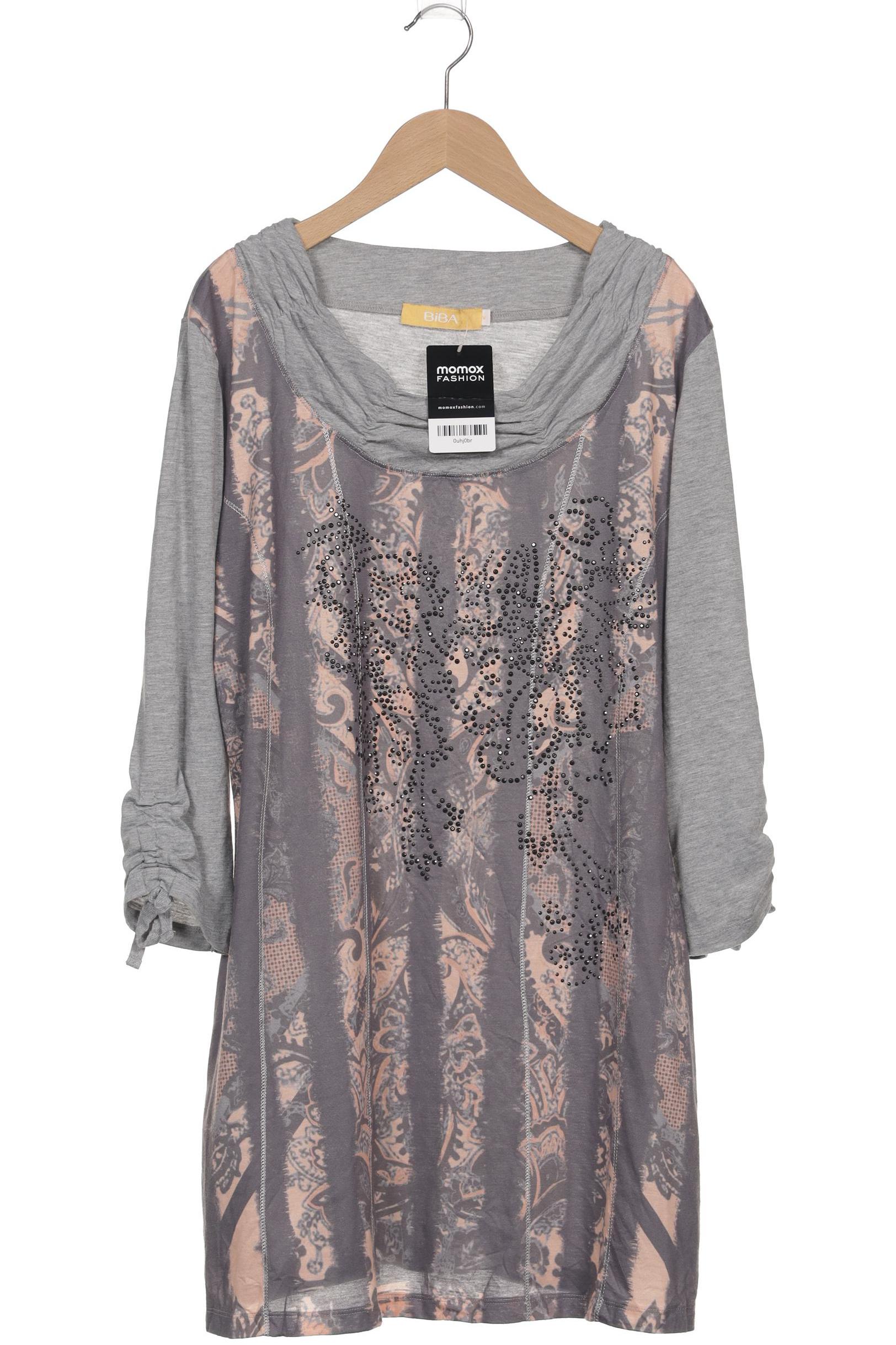 

BiBA Damen Langarmshirt, grau, Gr. 38