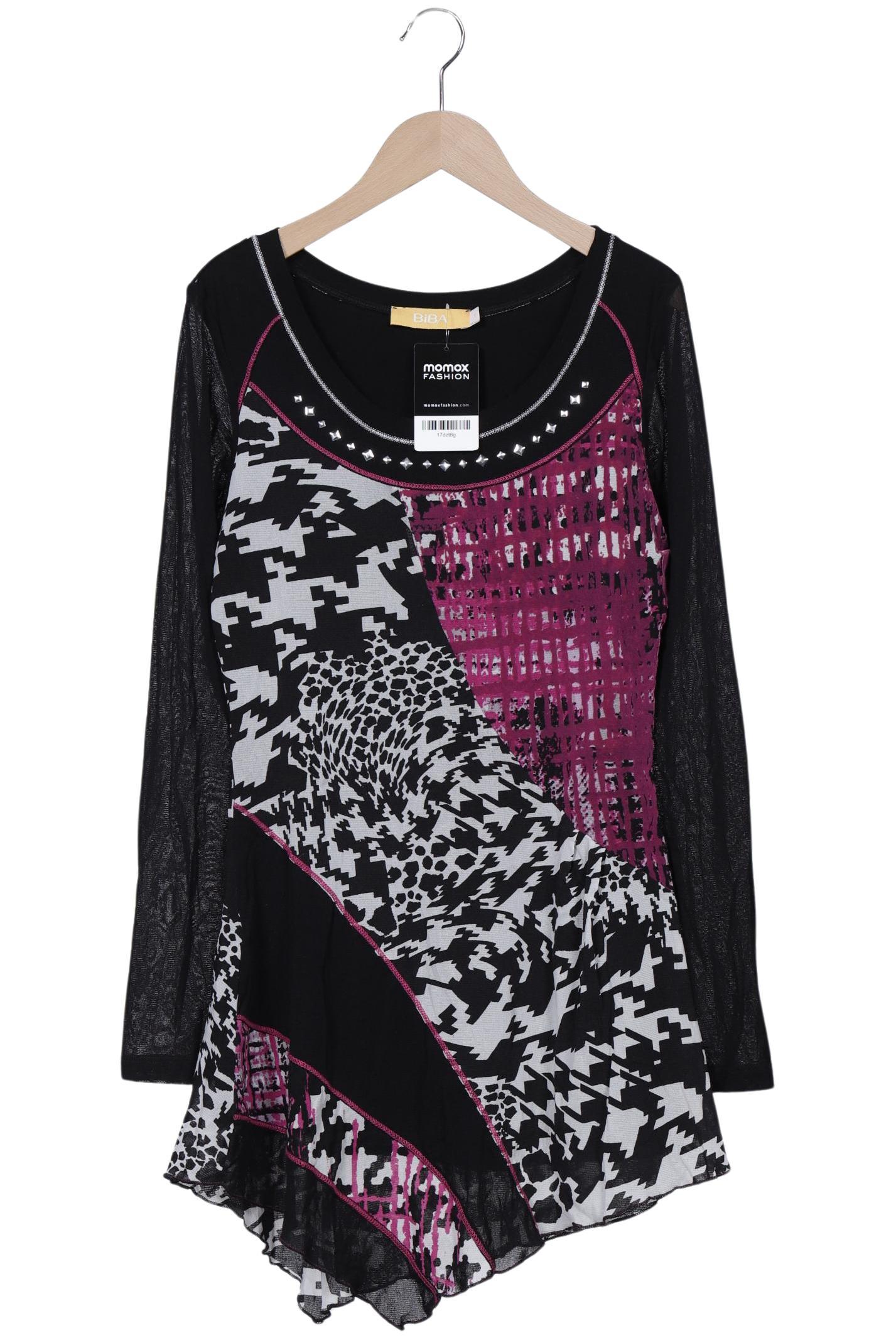

BiBA Damen Langarmshirt, schwarz, Gr. 36