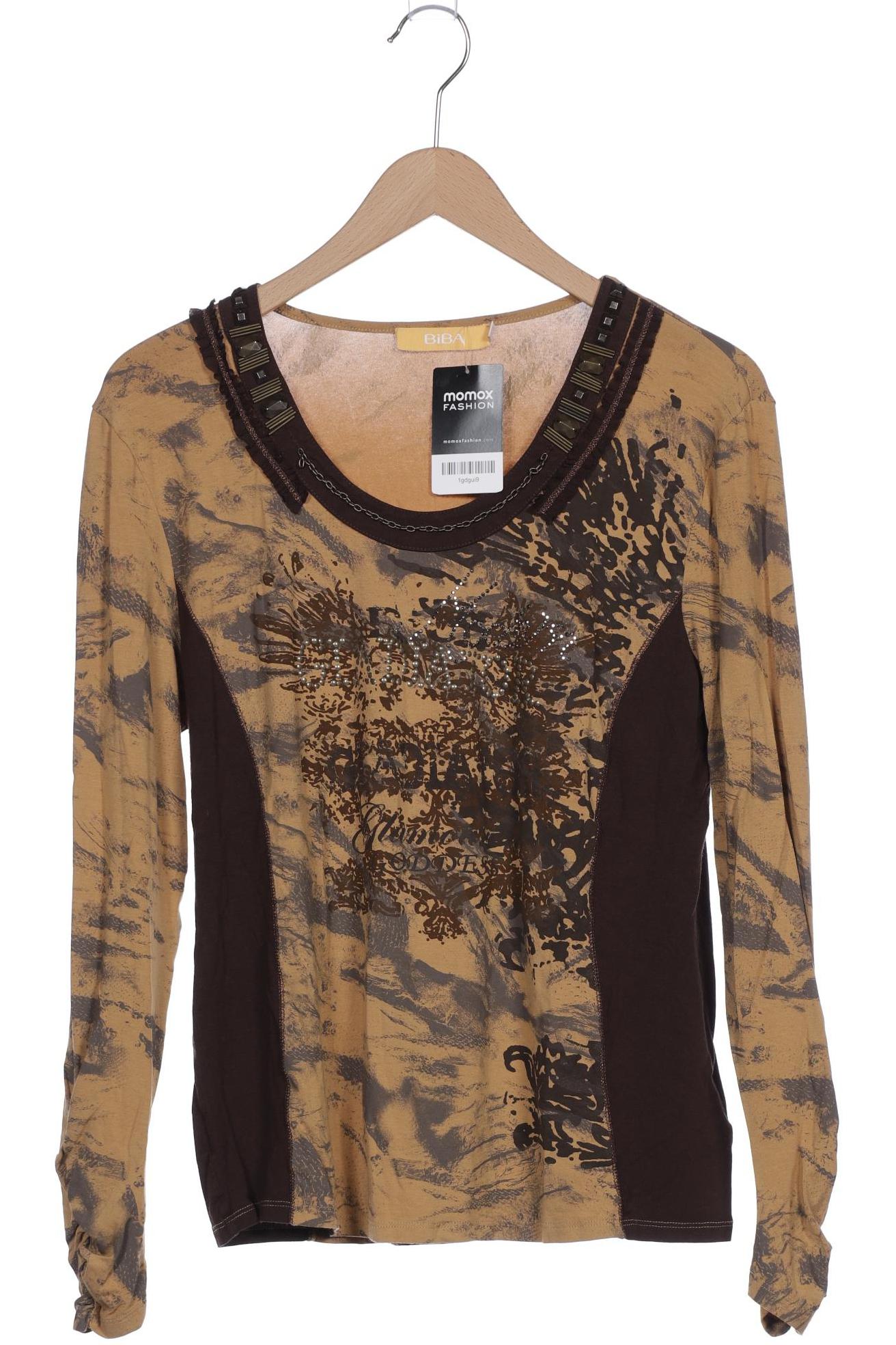 

BiBA Damen Langarmshirt, beige, Gr. 44
