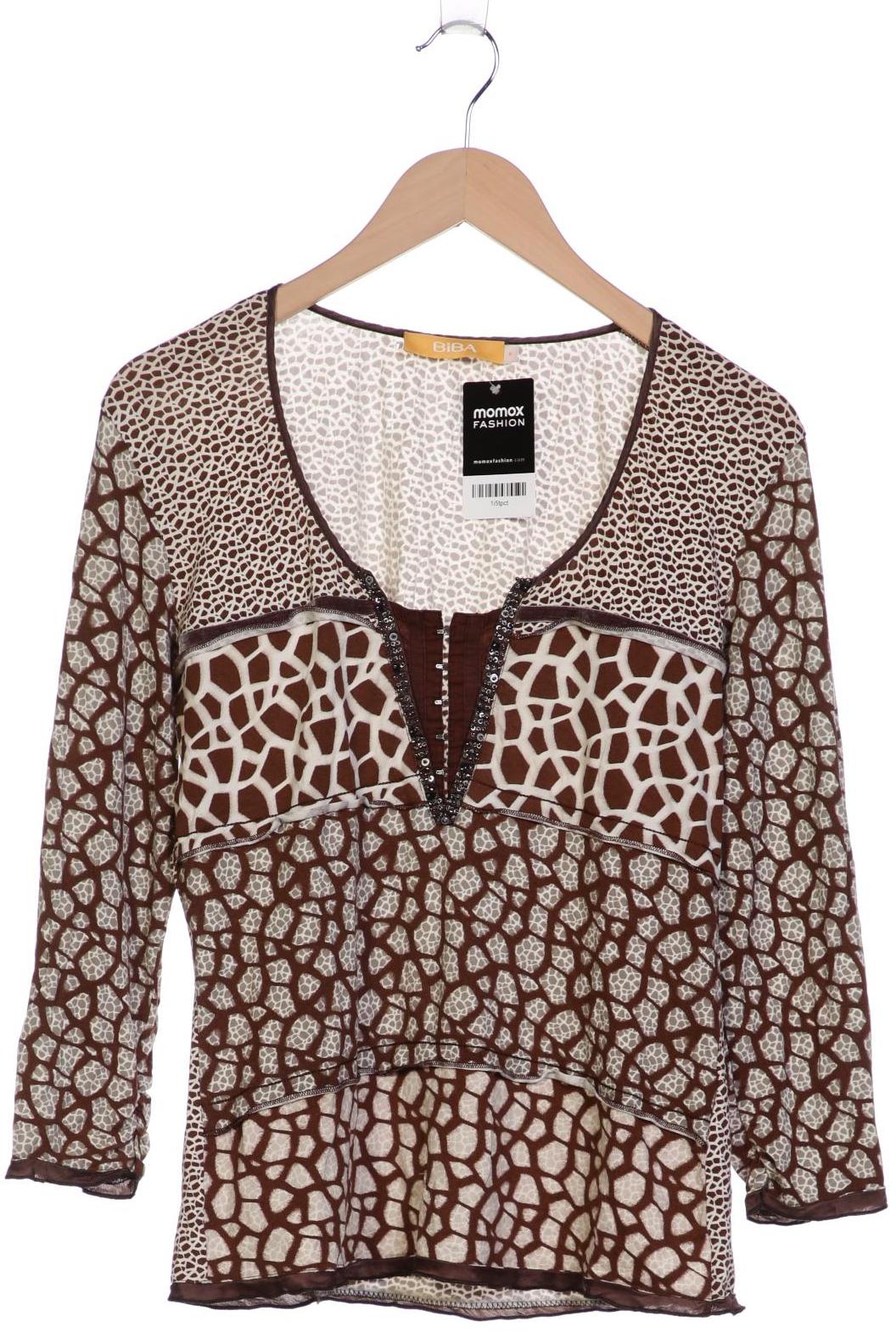 

BiBA Damen Langarmshirt, braun, Gr. 38