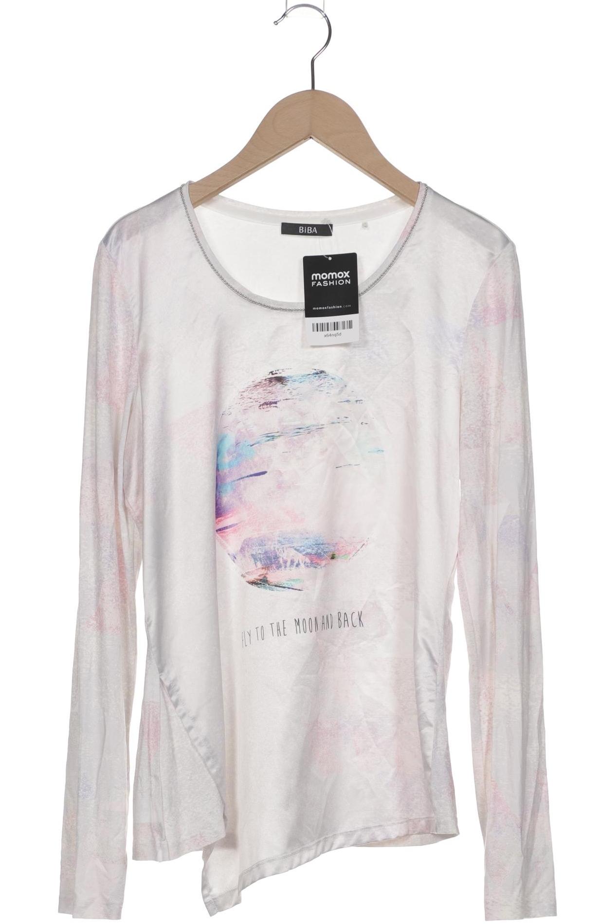 

BiBA Damen Langarmshirt, cremeweiß, Gr. 34