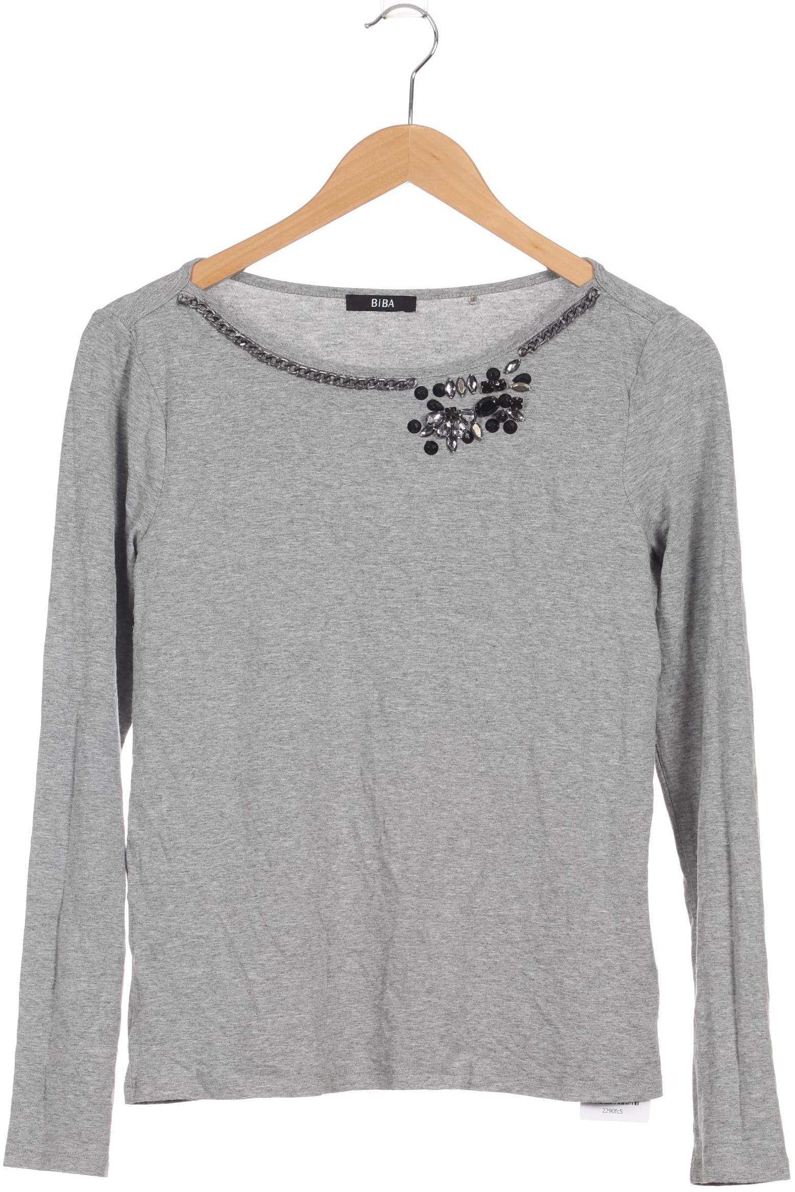 

BiBA Damen Langarmshirt, grau, Gr.