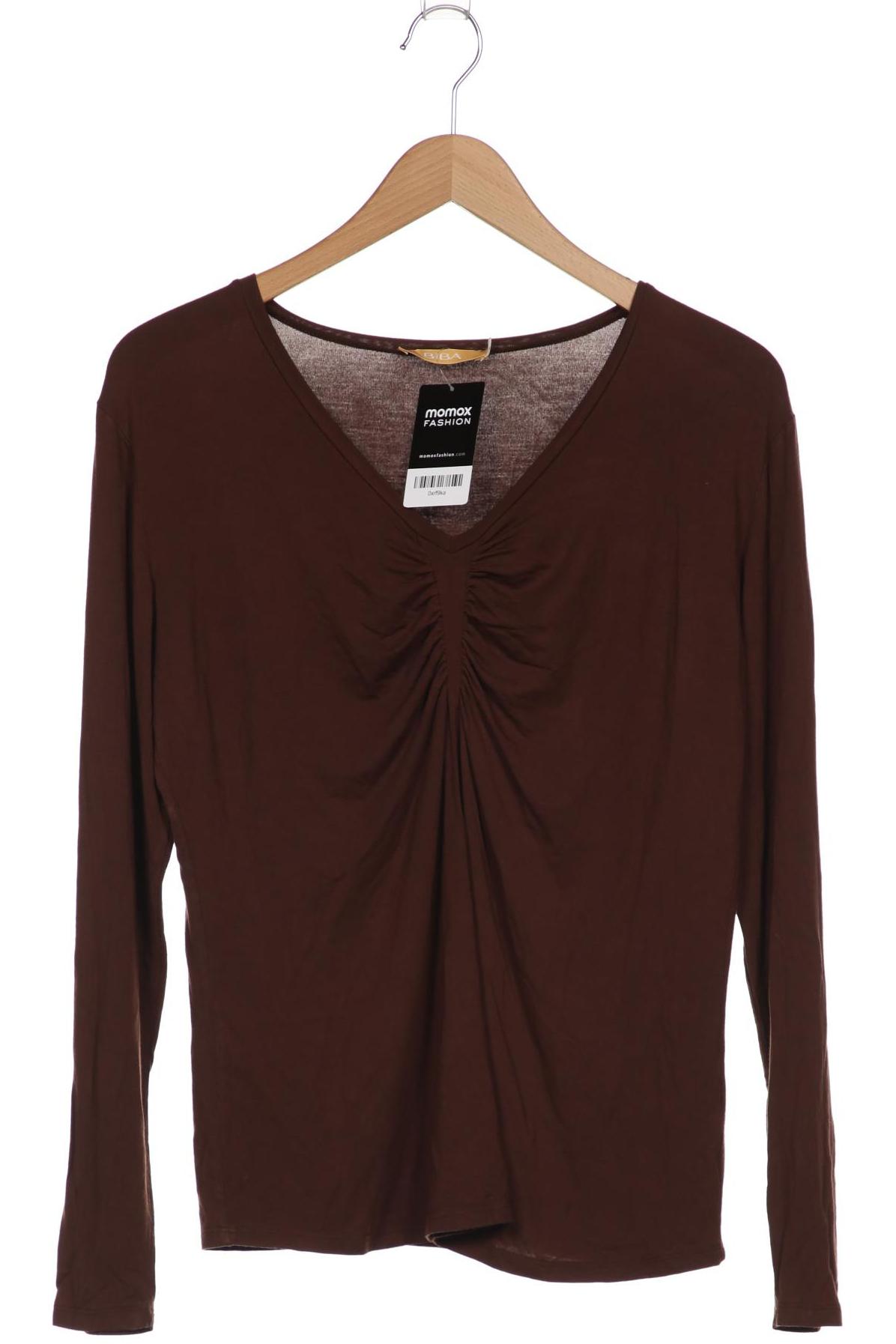 

BiBA Damen Langarmshirt, braun, Gr. 44