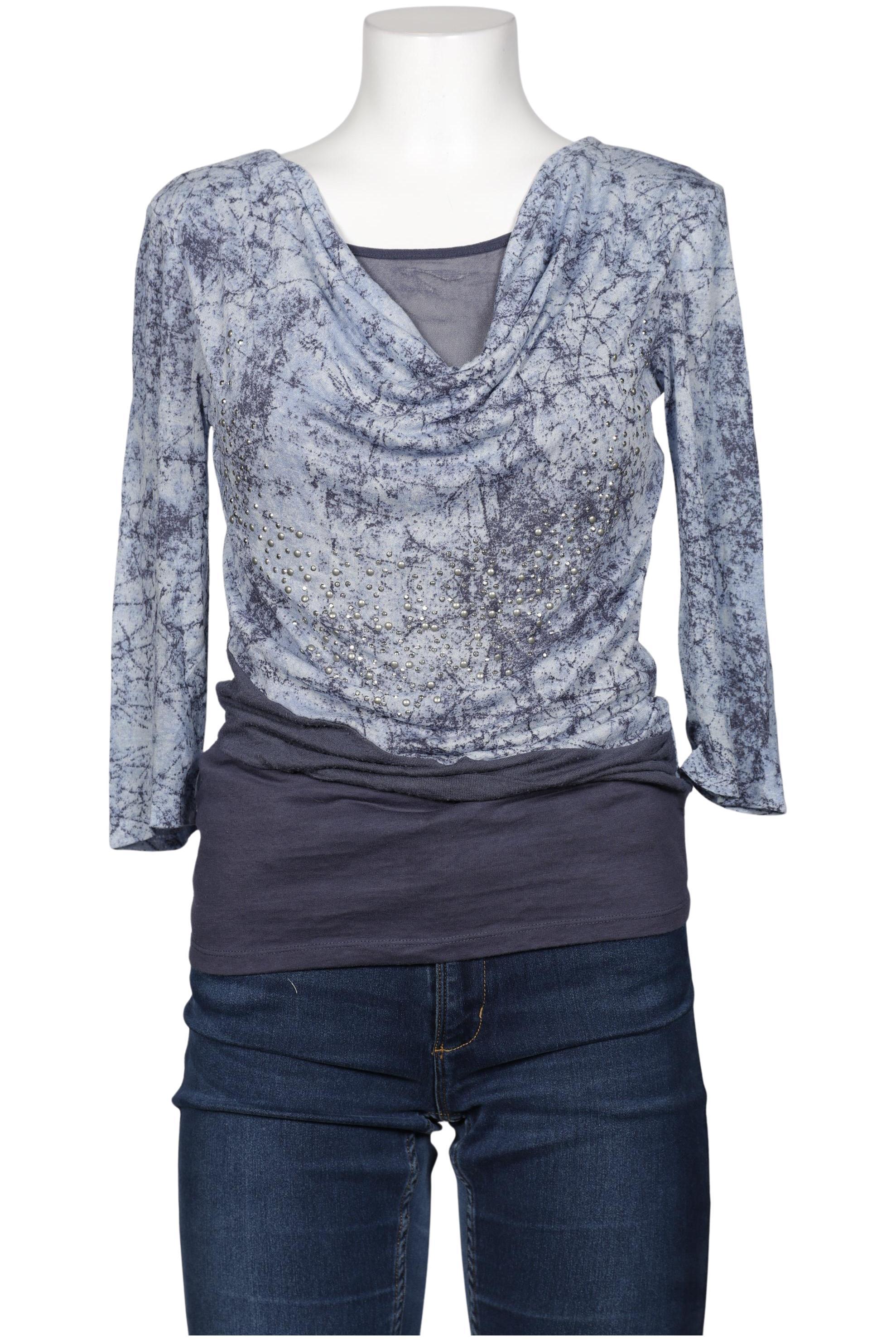 

BiBA Damen Langarmshirt, blau, Gr. 36
