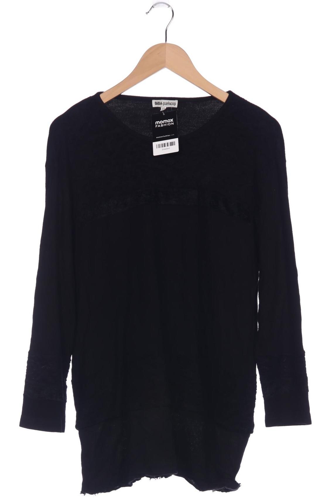 

BiBA Damen Langarmshirt, schwarz, Gr. 42