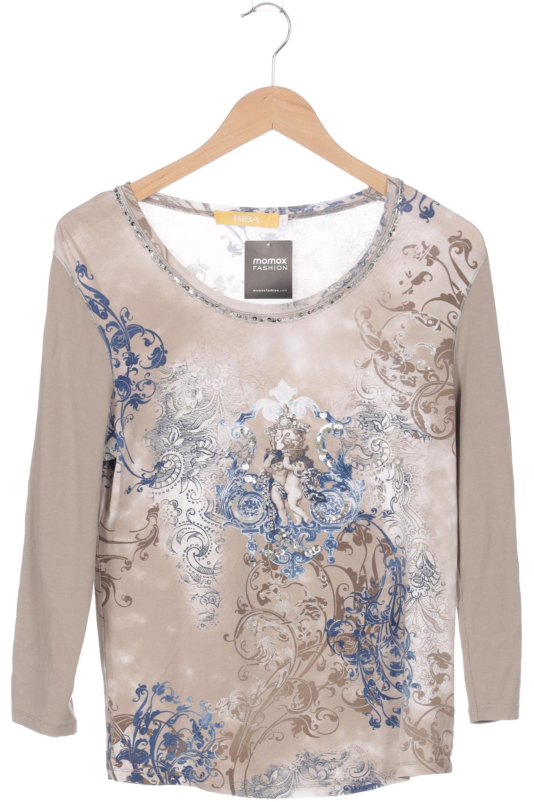 

BiBA Damen Langarmshirt, braun, Gr. 38