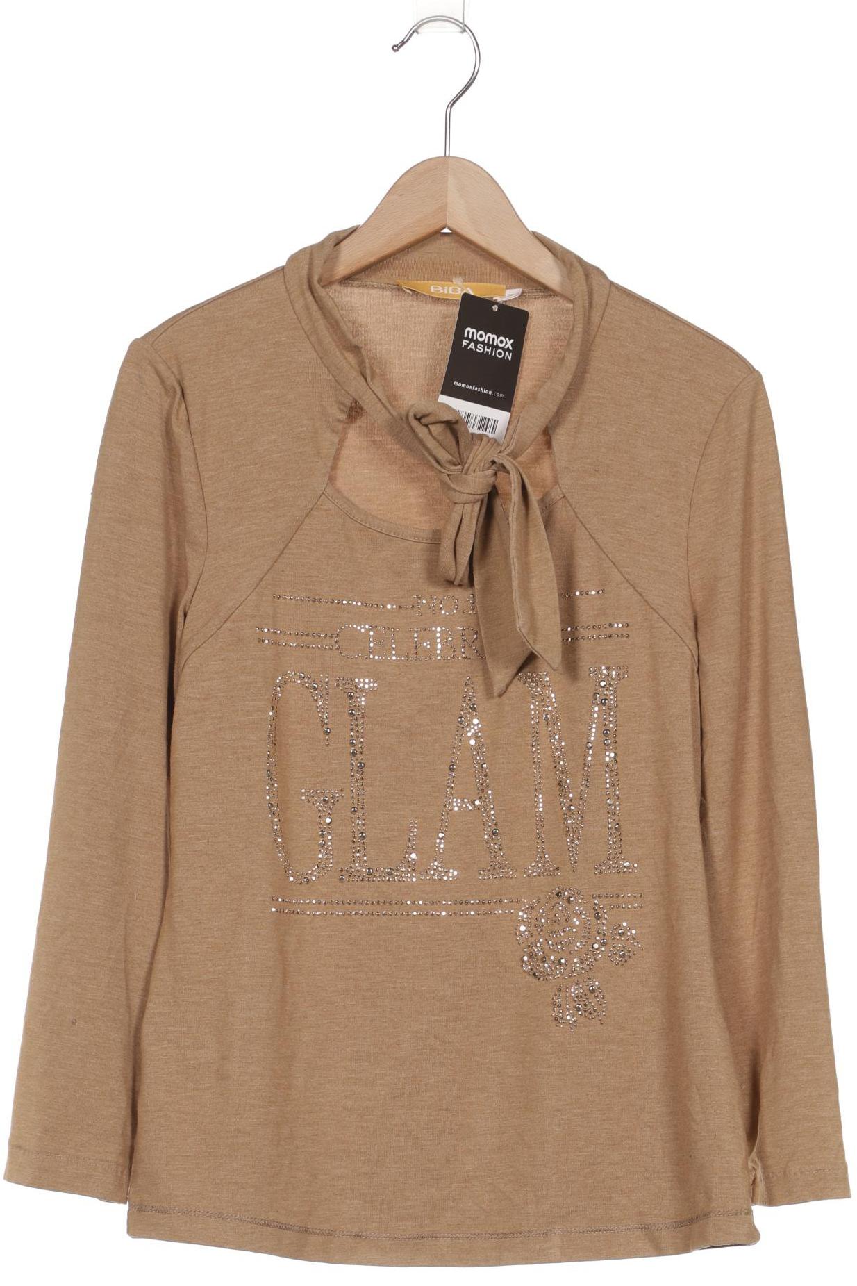 

BiBA Damen Langarmshirt, braun, Gr. 34