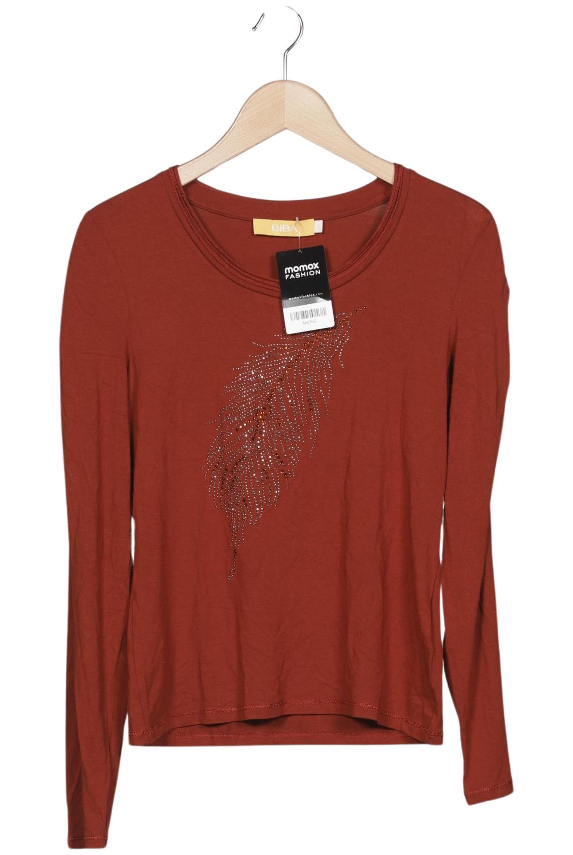 

BiBA Damen Langarmshirt, braun, Gr. 36