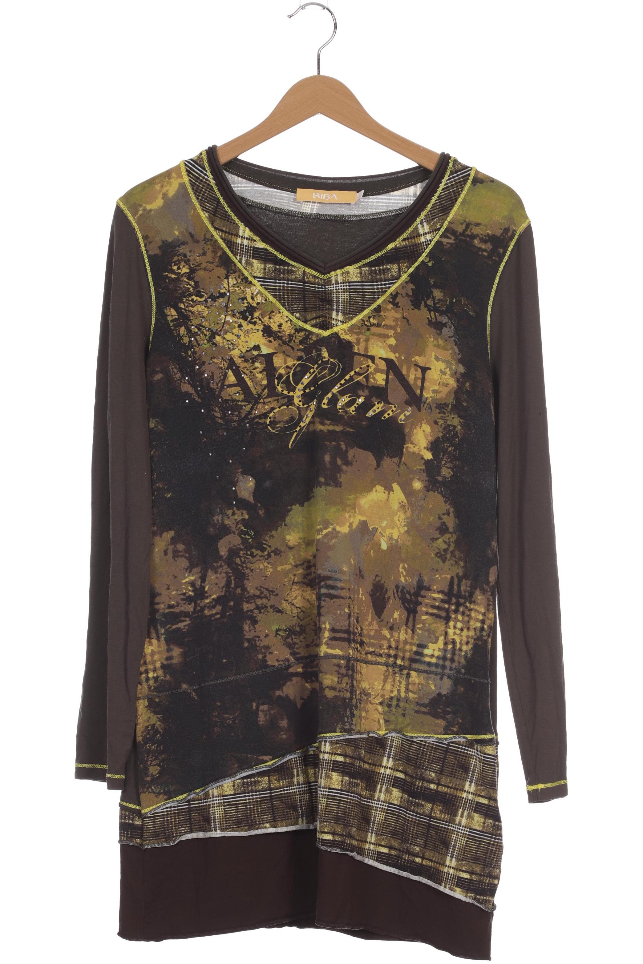 

BiBA Damen Langarmshirt, braun, Gr.