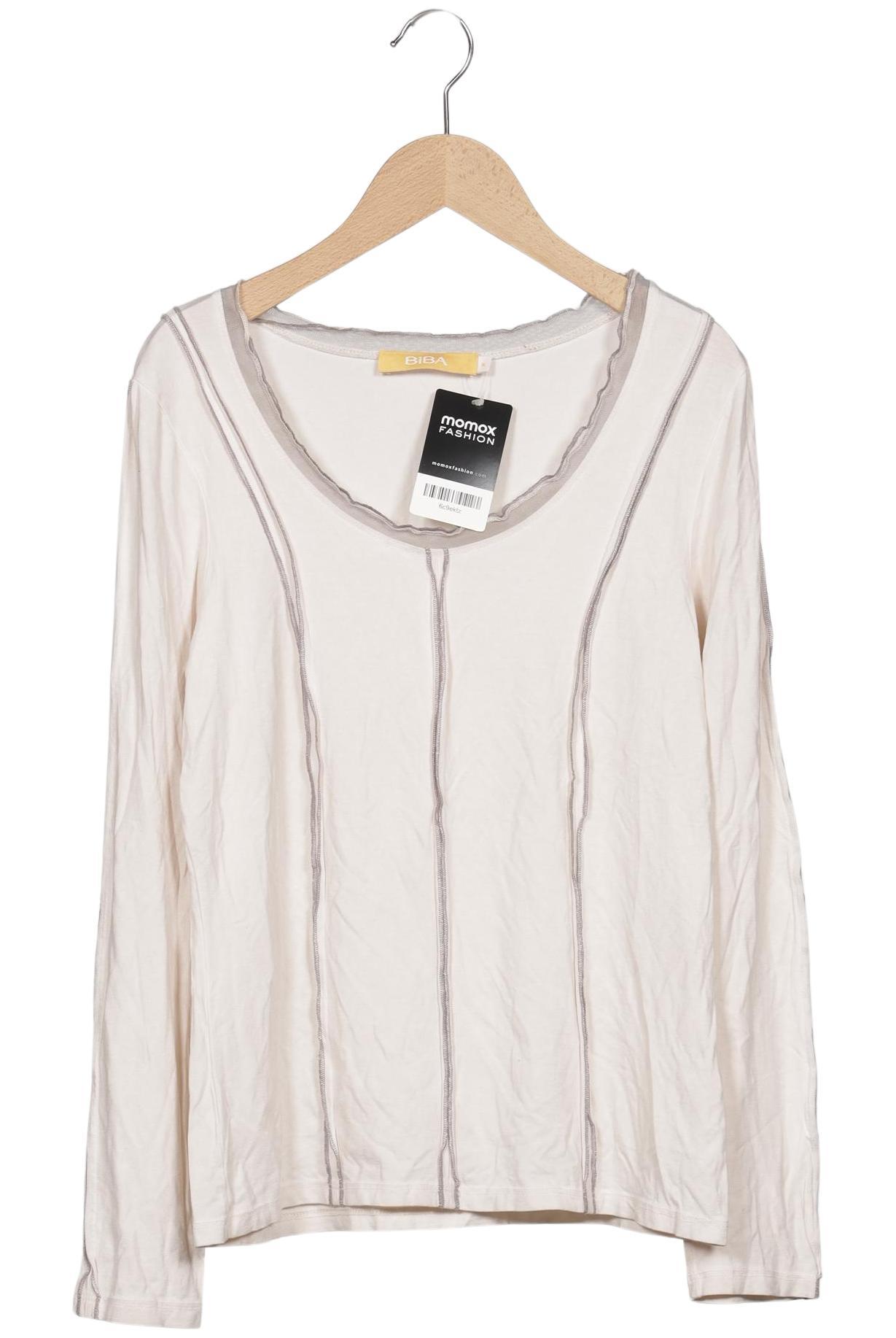 

BiBA Damen Langarmshirt, beige, Gr. 38