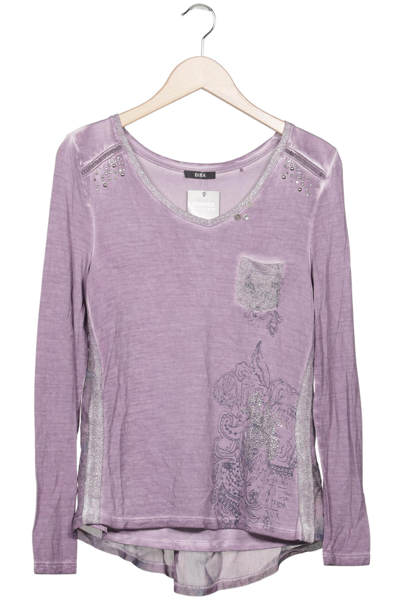 

BiBA Damen Langarmshirt, flieder, Gr. 36