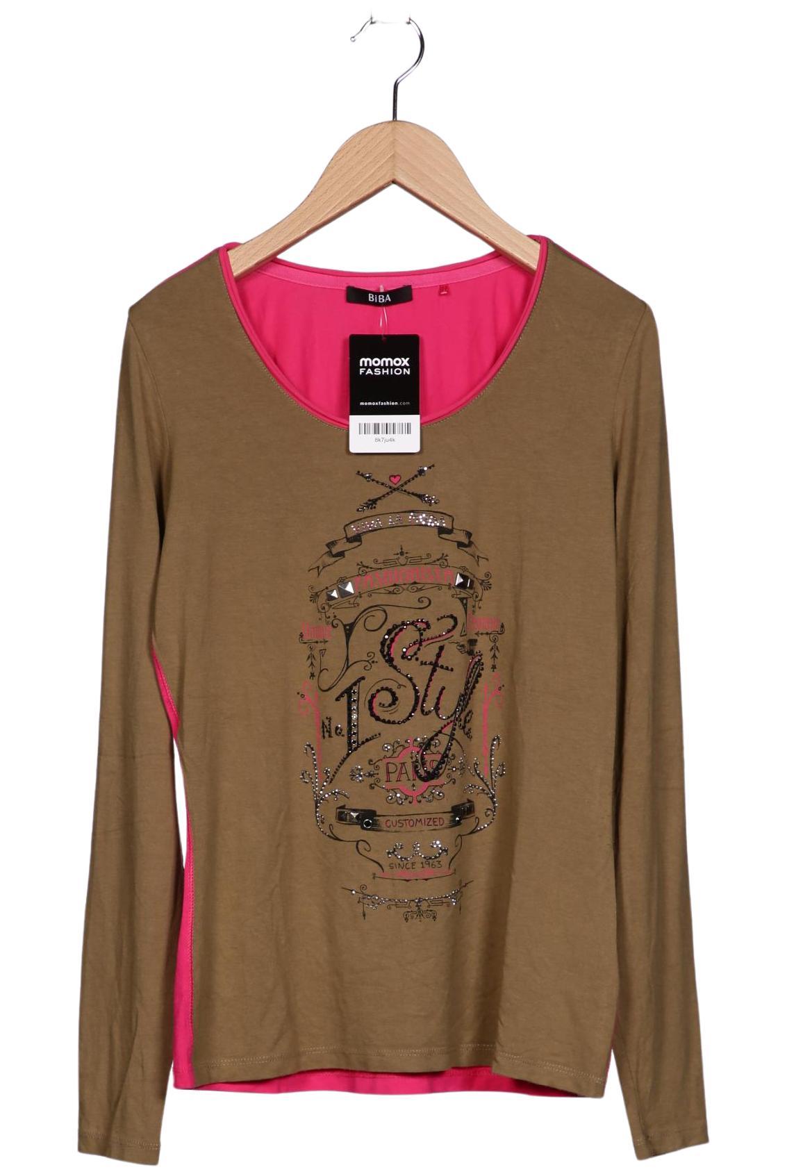 

BiBA Damen Langarmshirt, mehrfarbig, Gr. 34