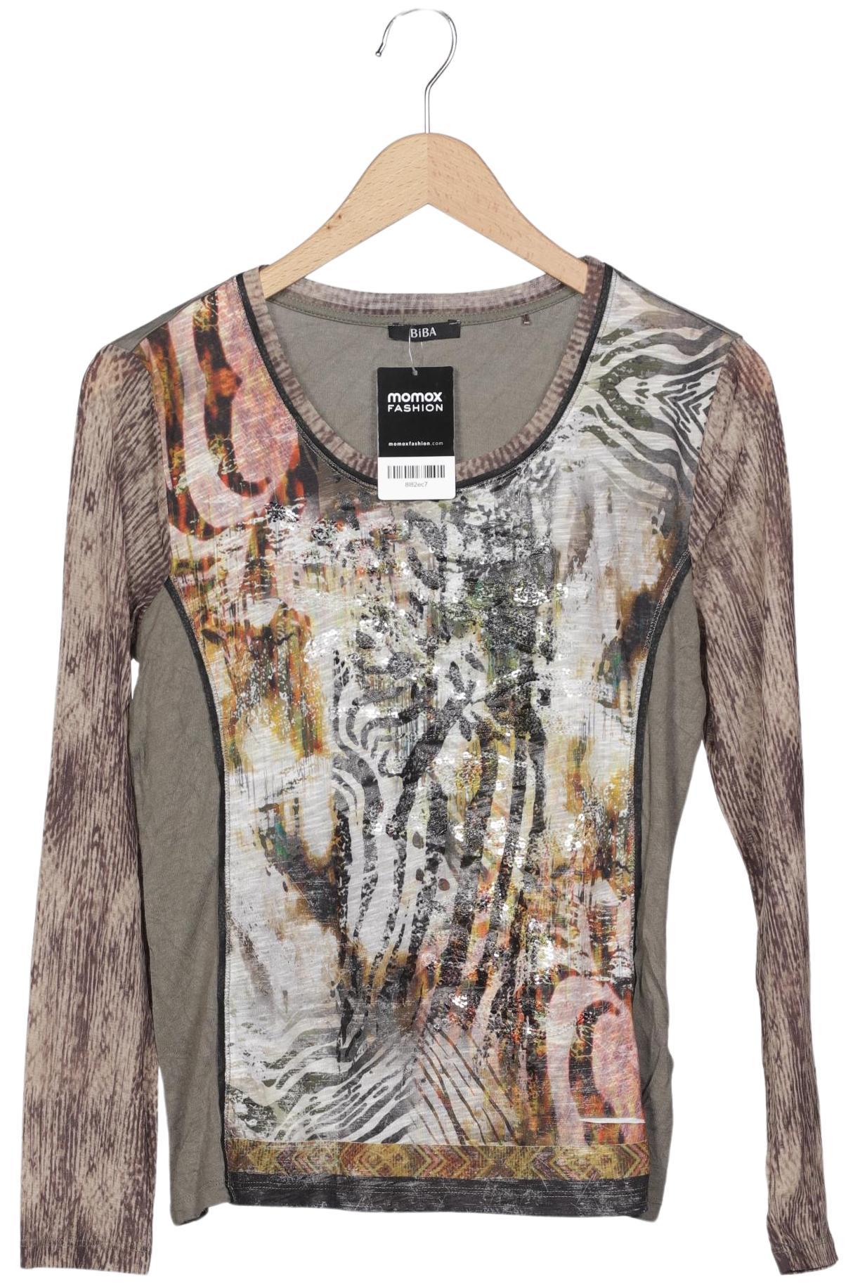 

BiBA Damen Langarmshirt, beige, Gr. 38