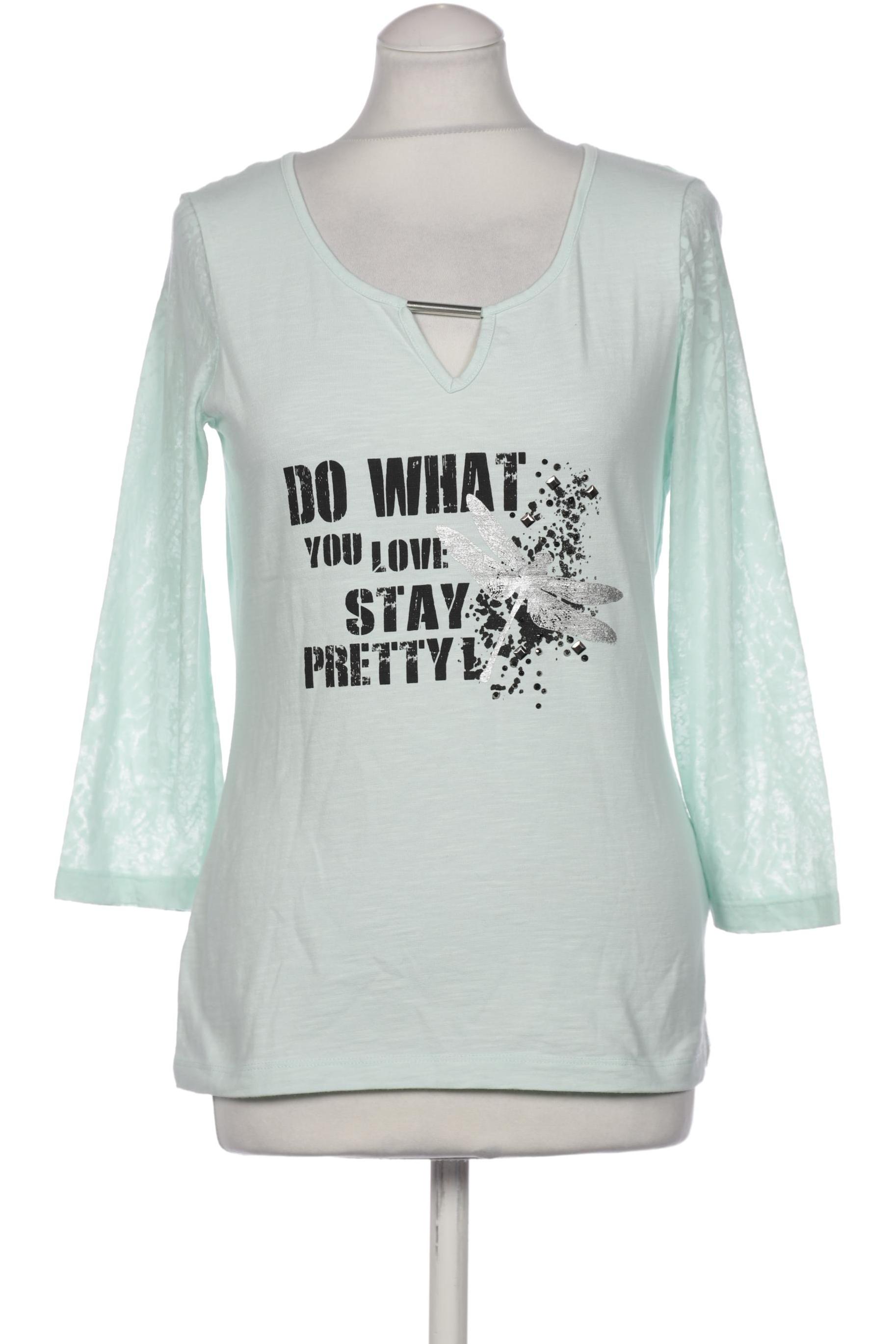 

BiBA Damen Langarmshirt, hellgrün, Gr. 36
