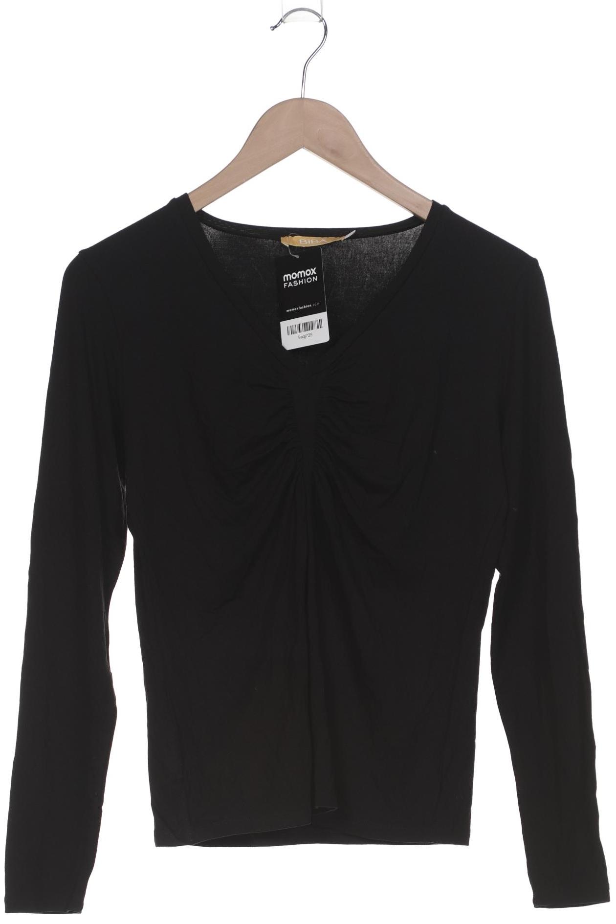 

BiBA Damen Langarmshirt, schwarz, Gr. 36