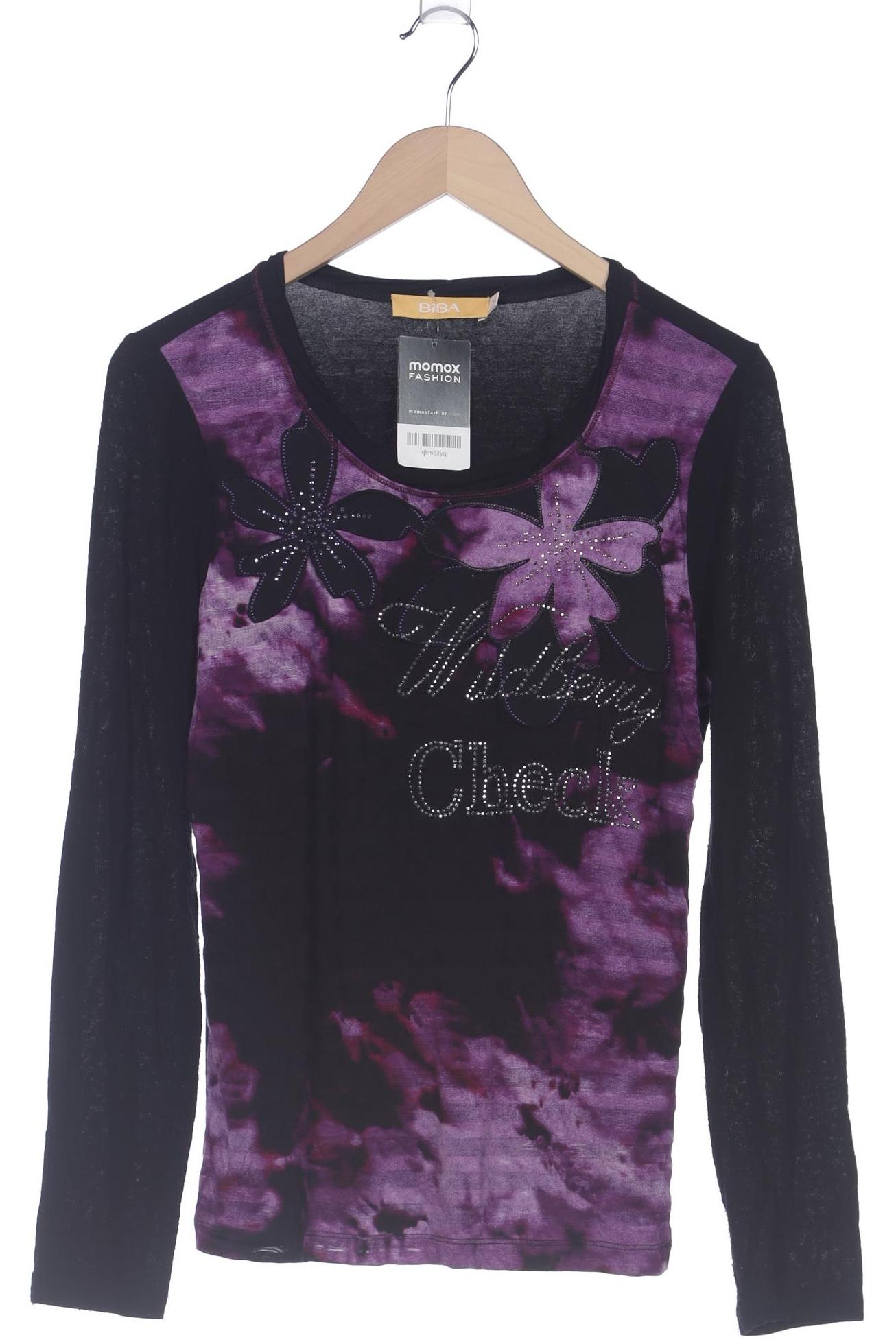 

BiBA Damen Langarmshirt, schwarz, Gr. 38