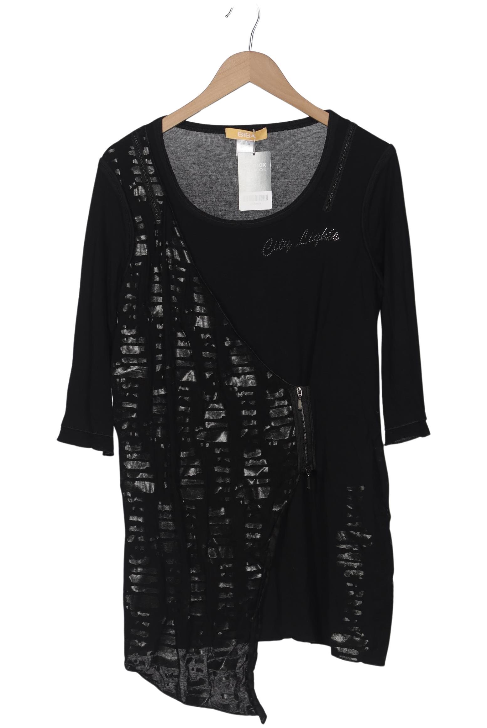 

BiBA Damen Langarmshirt, schwarz, Gr. 44