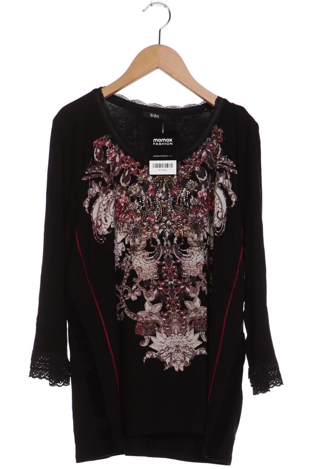 

BiBA Damen Langarmshirt, schwarz, Gr. 42