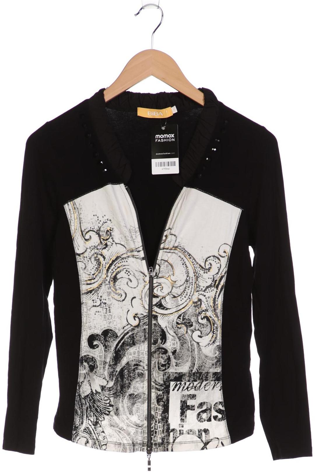 

BiBA Damen Langarmshirt, schwarz, Gr. 36