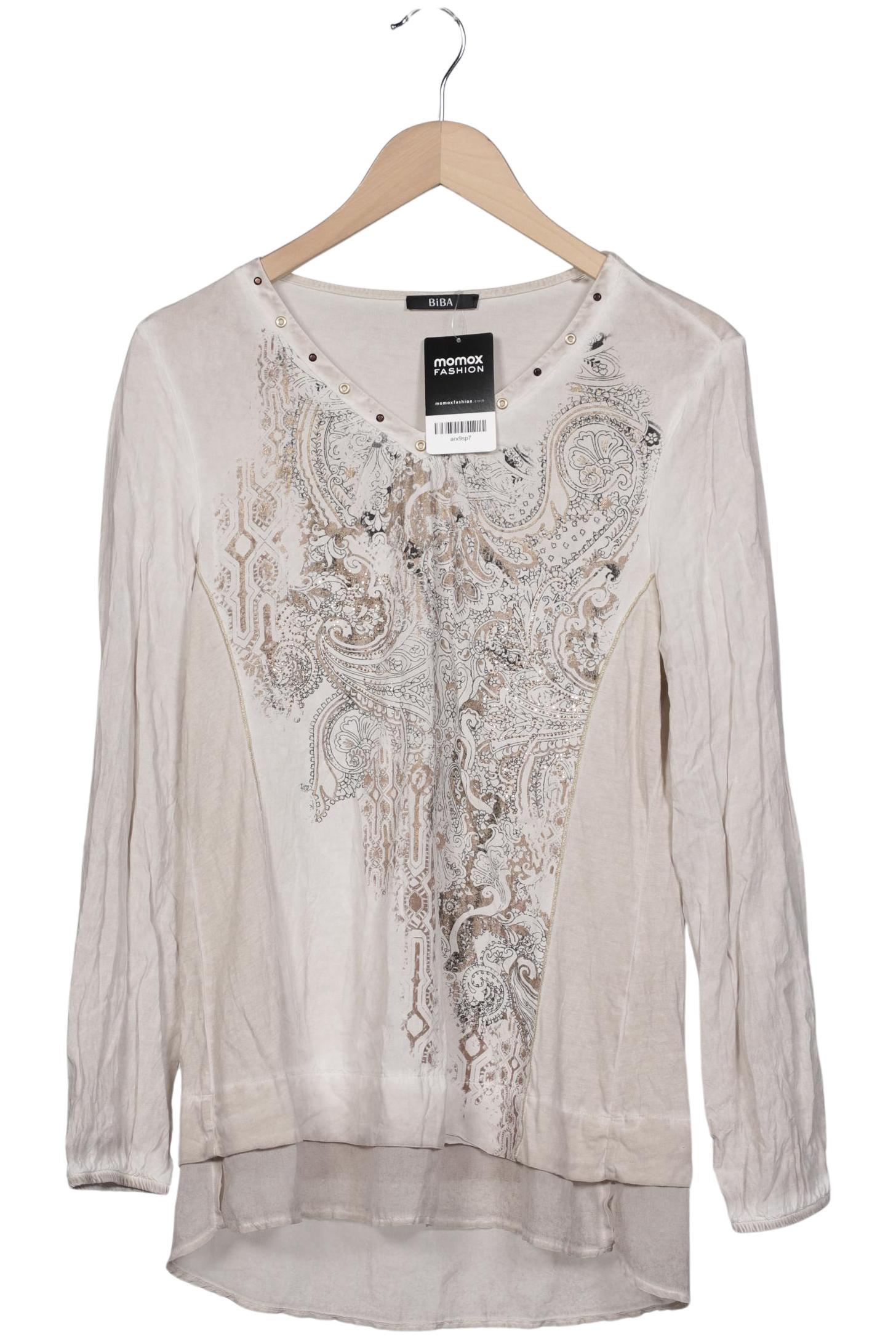 

BiBA Damen Langarmshirt, beige, Gr. 38