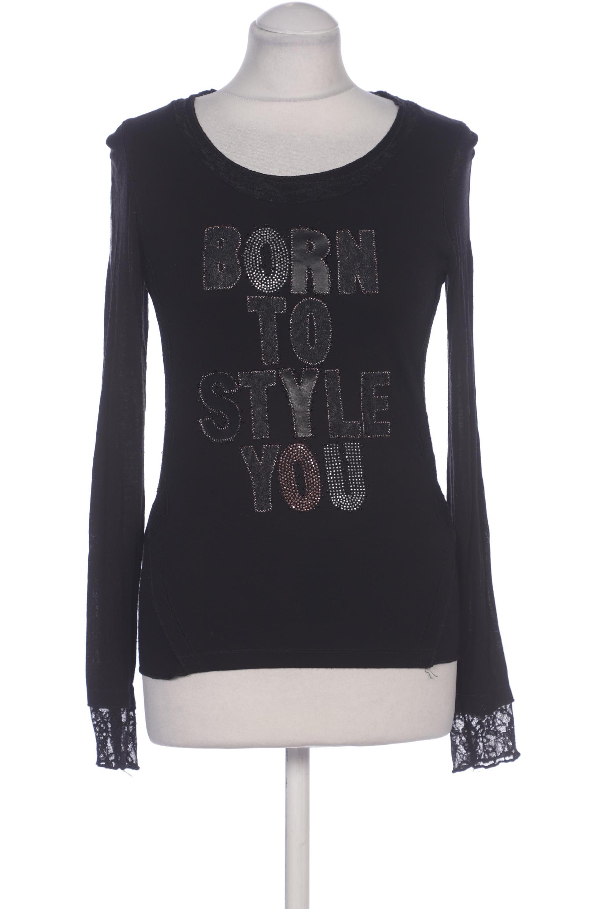 

BiBA Damen Langarmshirt, schwarz, Gr. 36