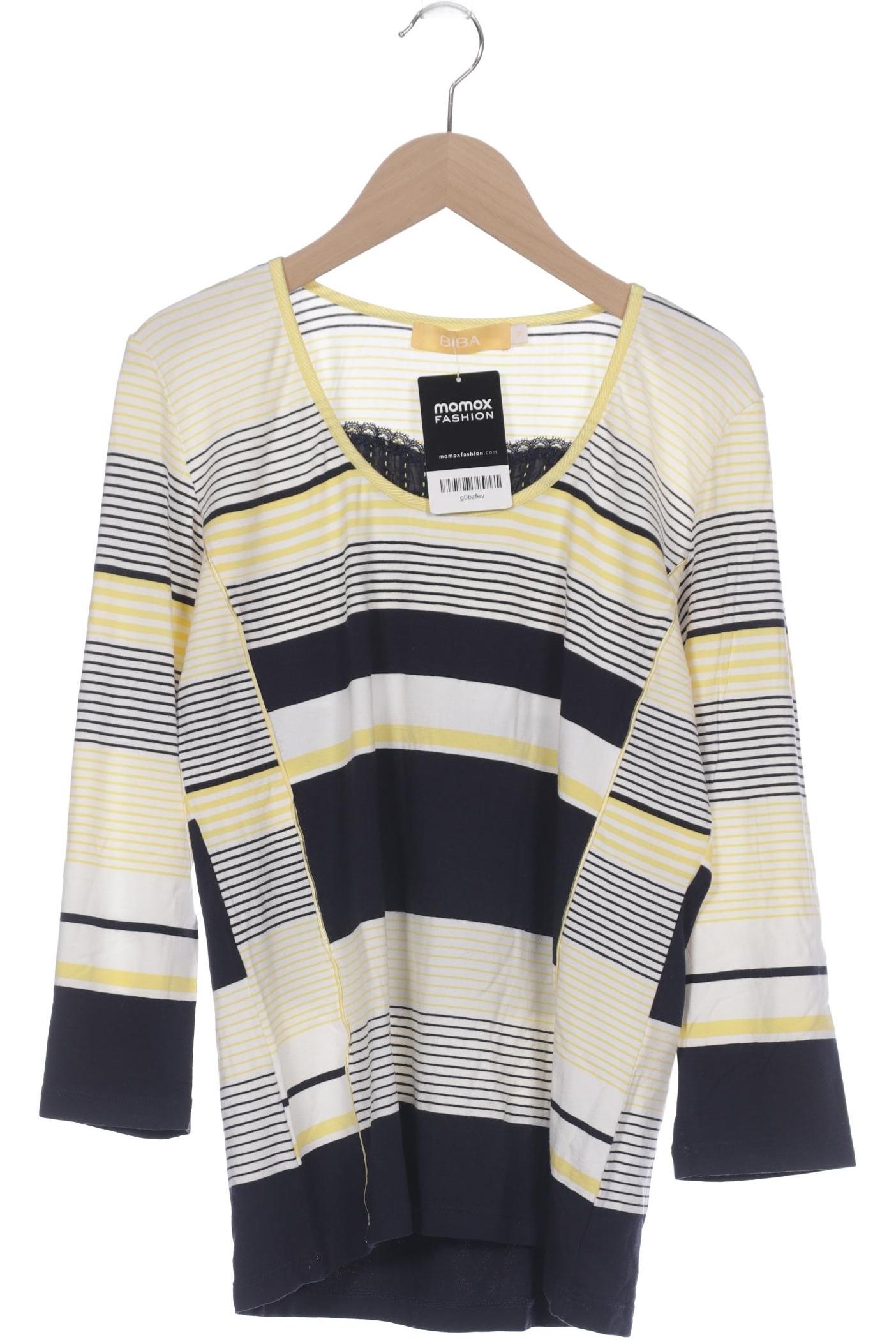 

BiBA Damen Langarmshirt, gelb, Gr. 38