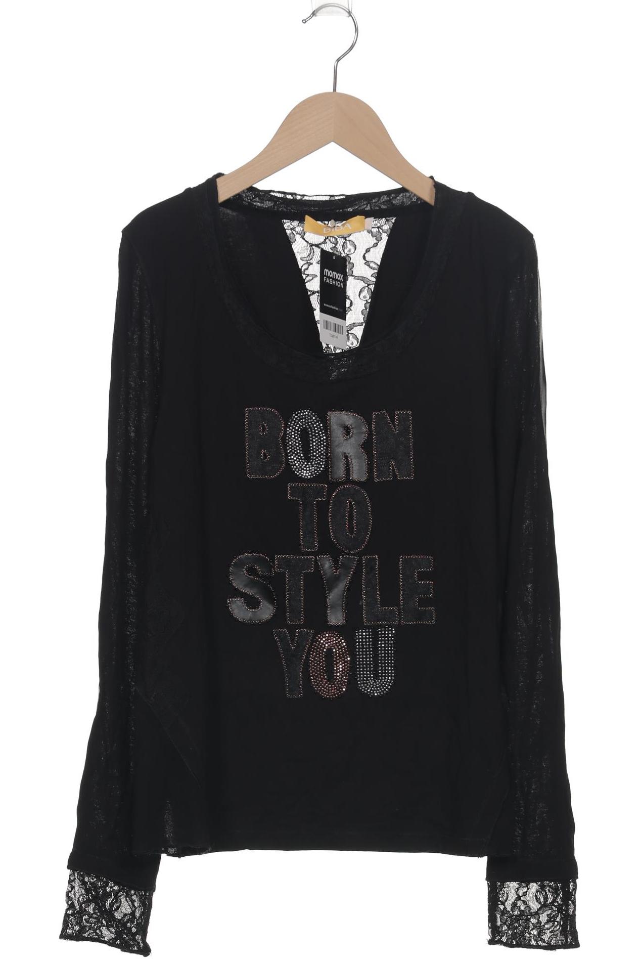 

BiBA Damen Langarmshirt, schwarz, Gr. 42
